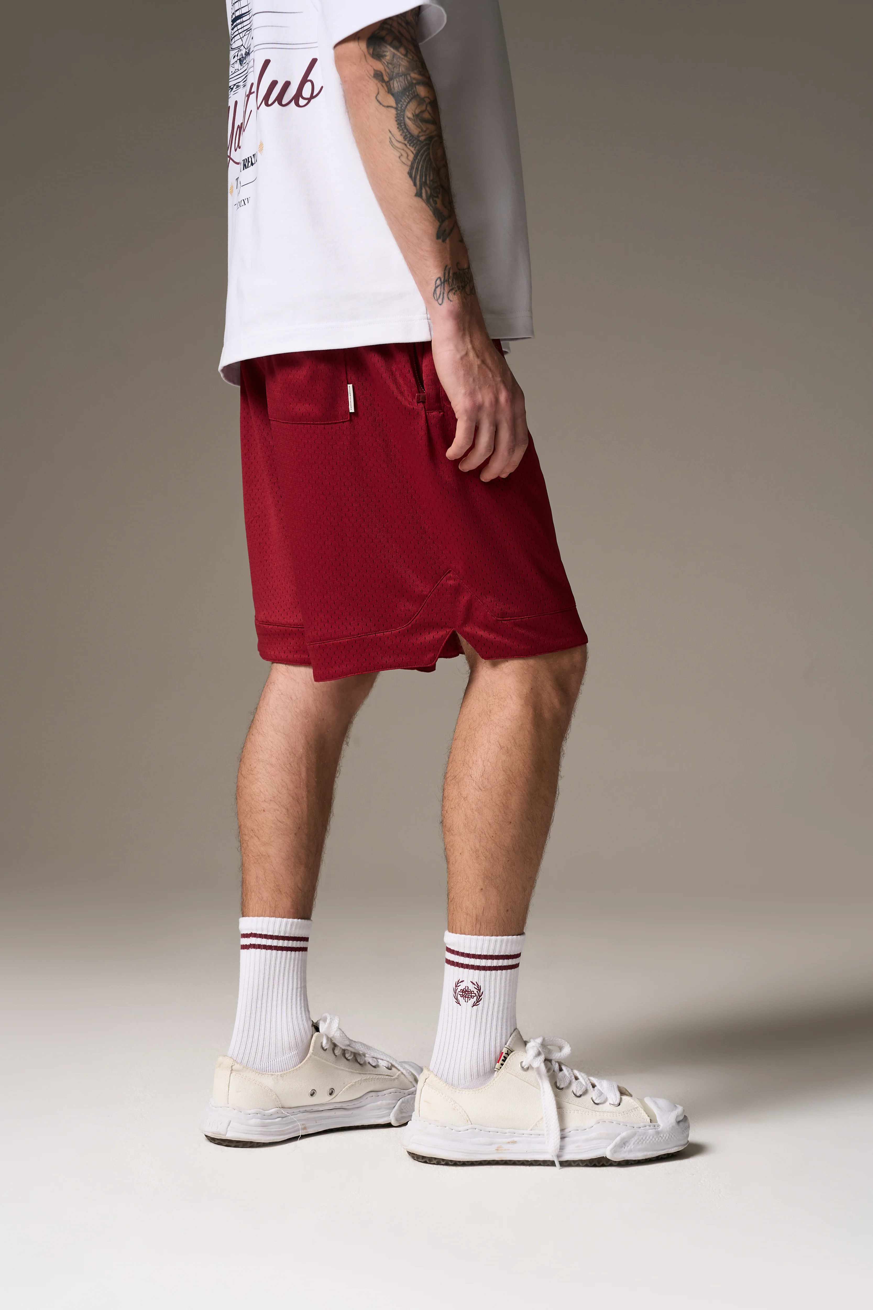 AIRTEX SHORTS - BURGUNDY - Image 11