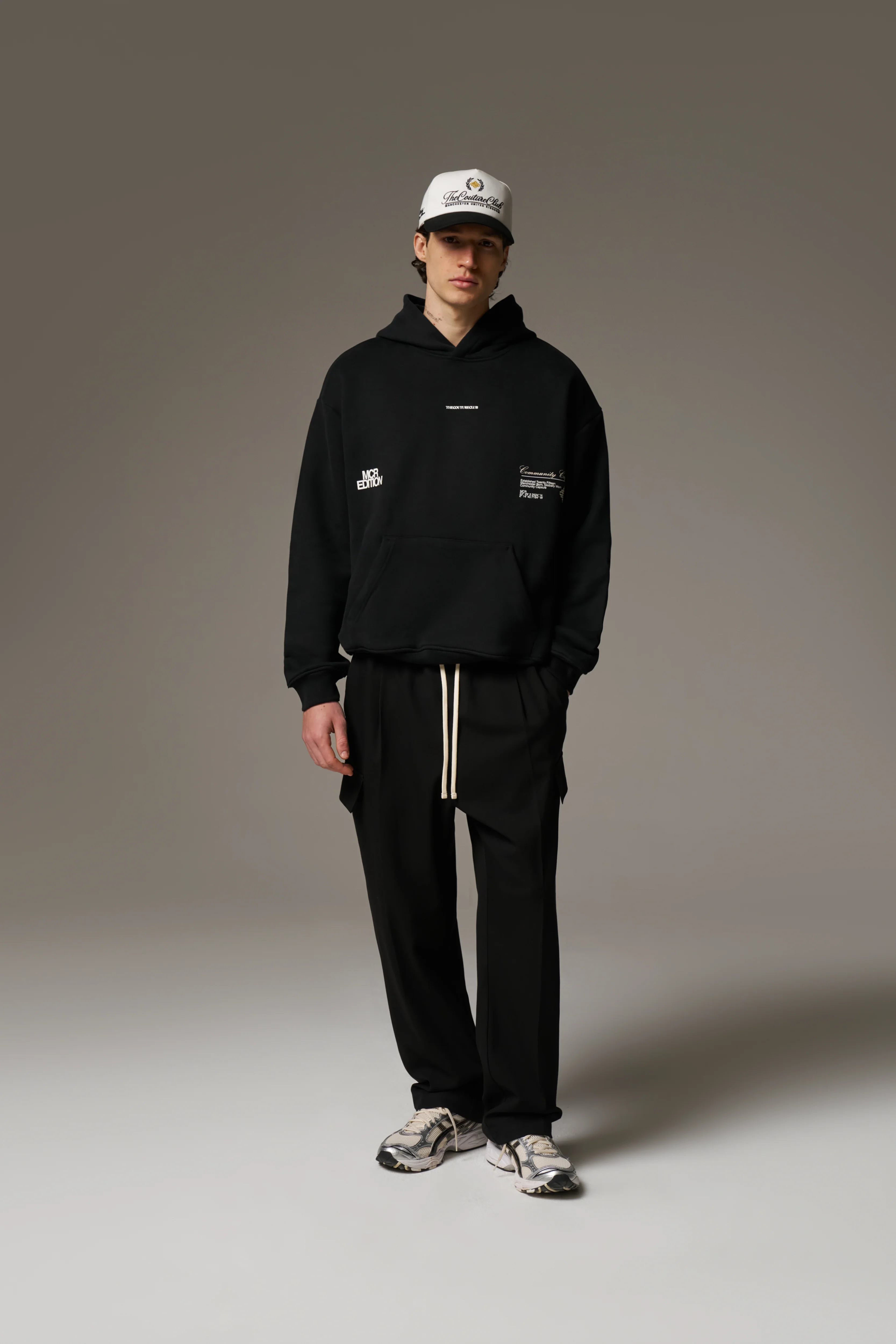 COMMUNITY CAPSULE HOODIE - BLACK - Image 10