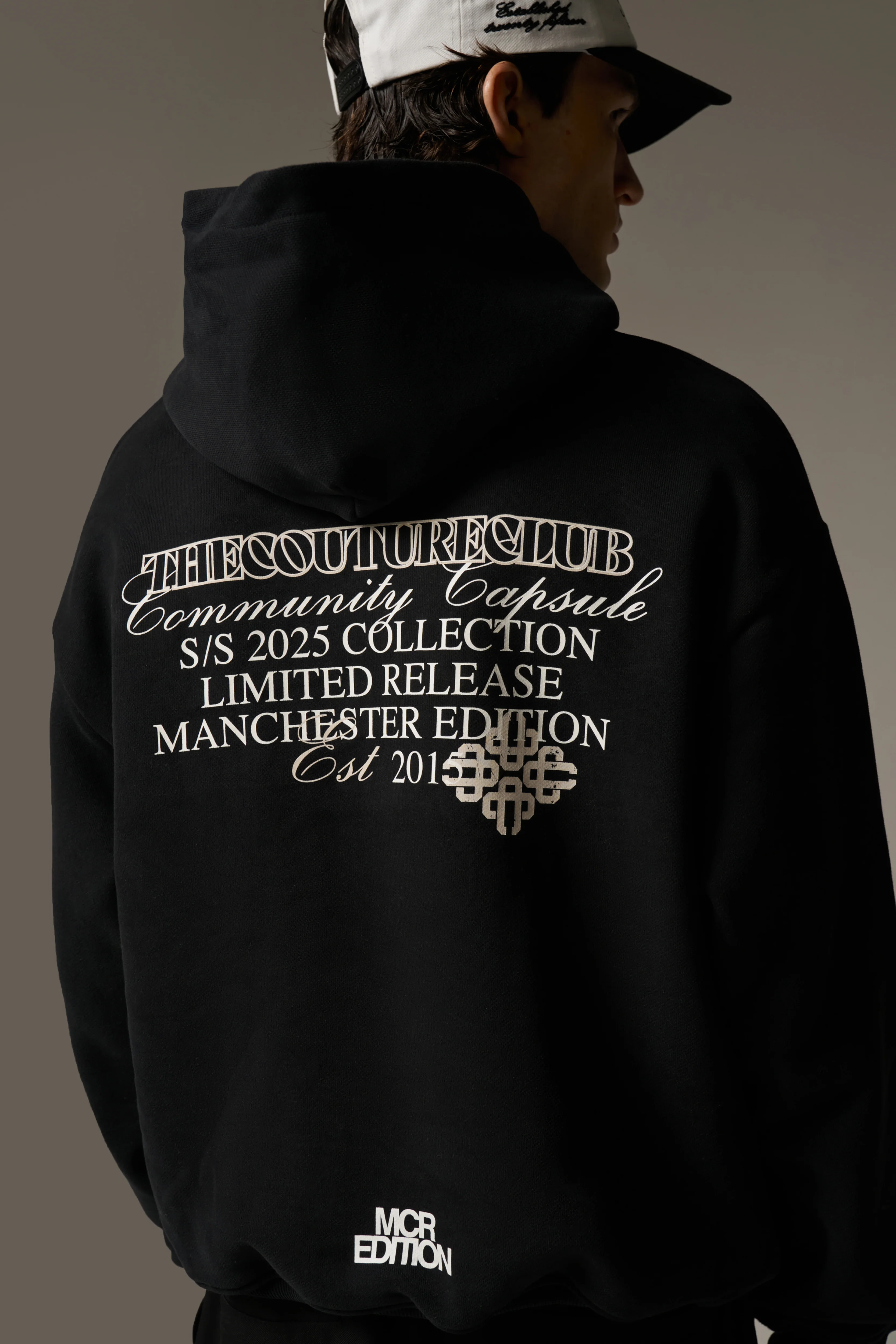 COMMUNITY CAPSULE HOODIE - BLACK - Image 5