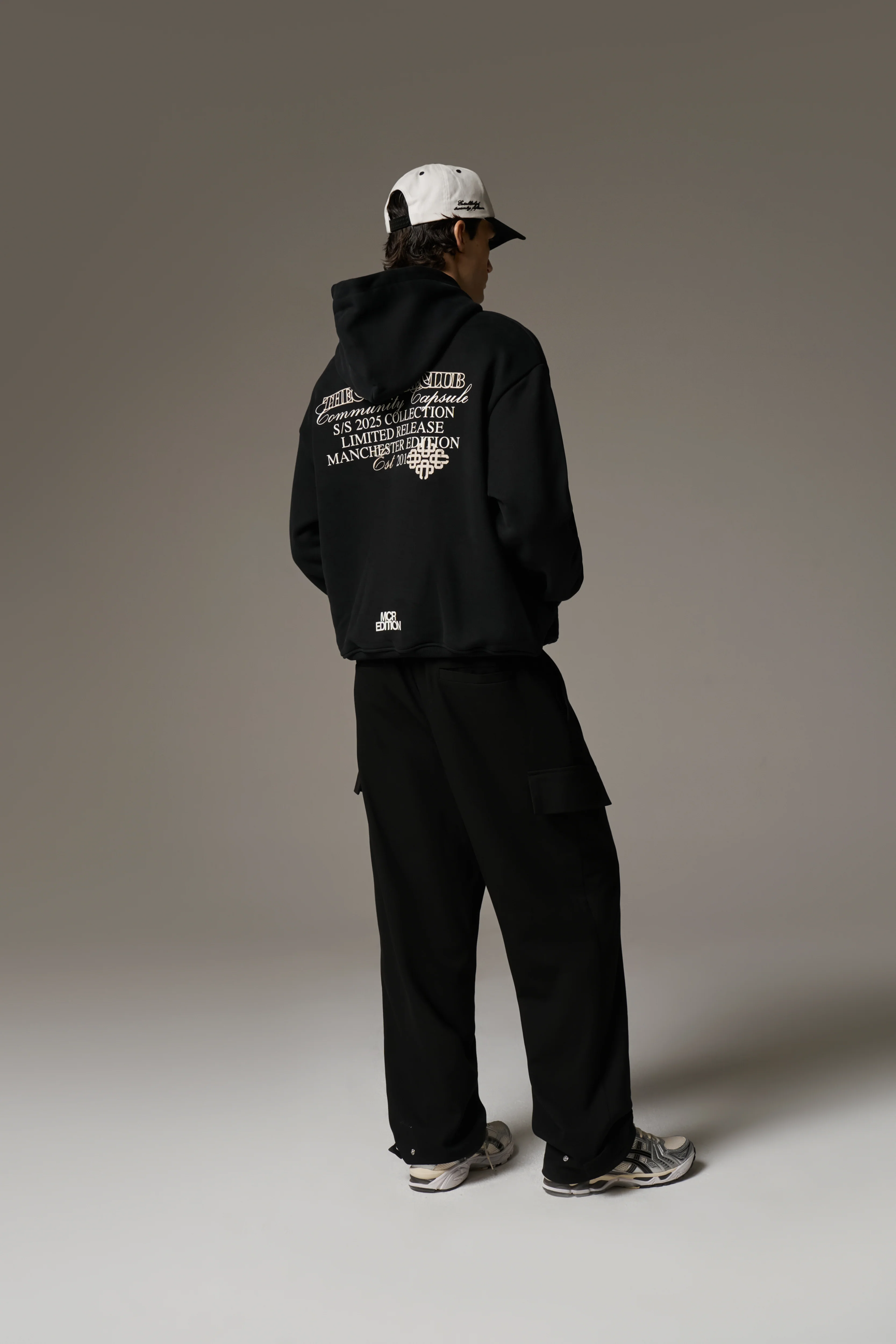 COMMUNITY CAPSULE HOODIE - BLACK - Image 7