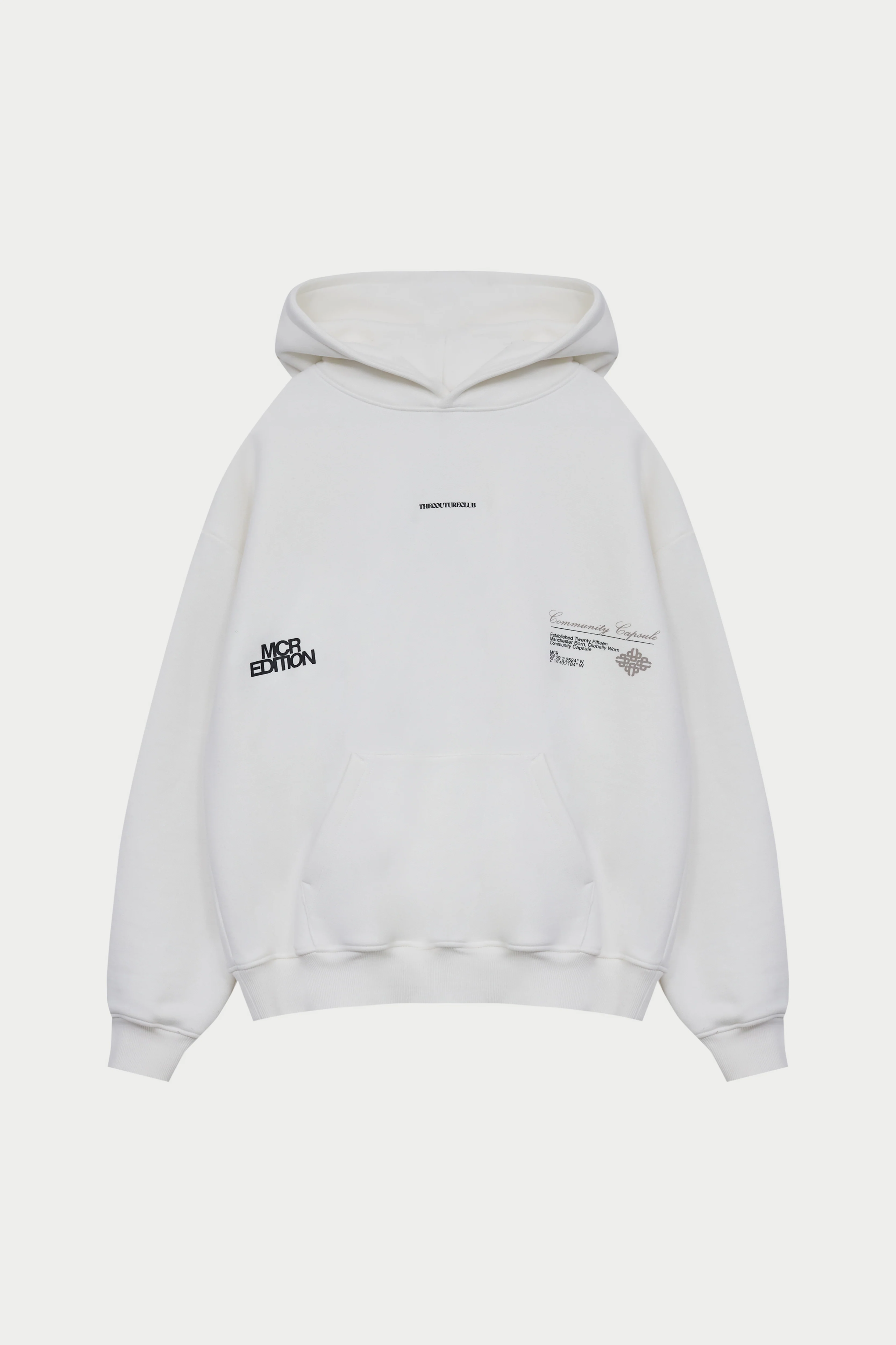COMMUNITY CAPSULE HOODIE - OFF WHITE - Image 11