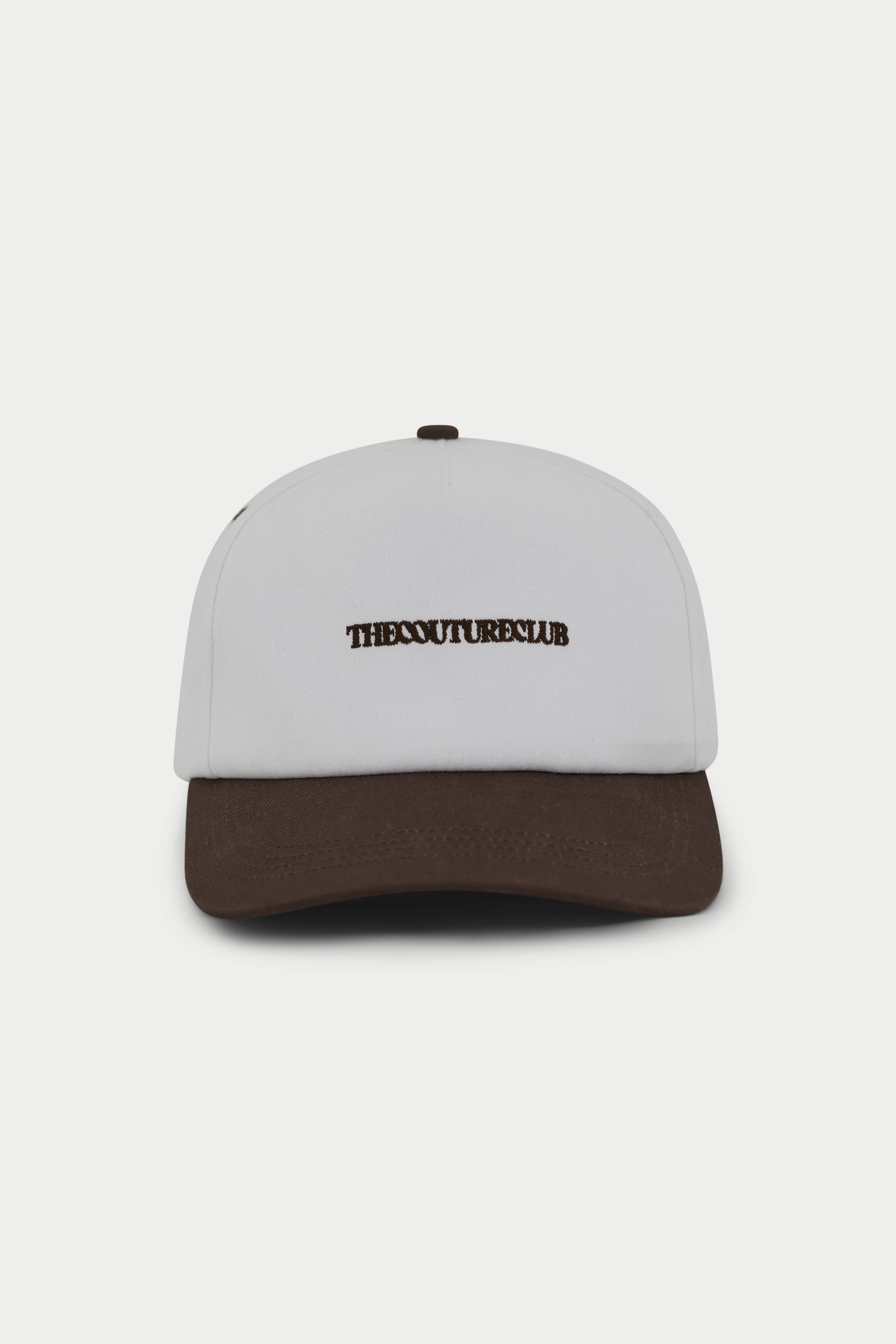 COPYRIGHT EMBROIDERED CAP - BROWN