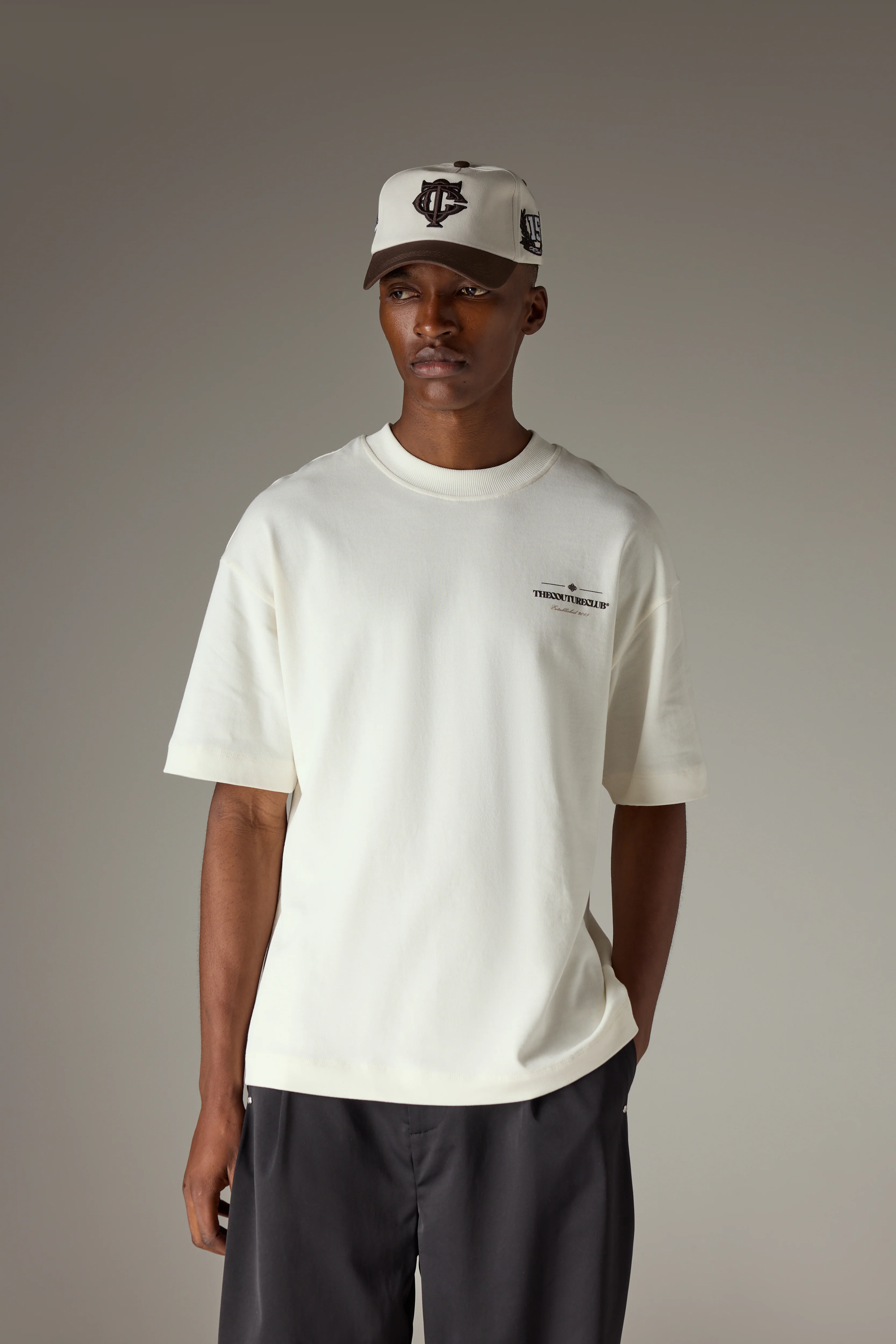 COPYRIGHT MULTI GRAPHIC T-SHIRT - OFF WHITE - Image 4