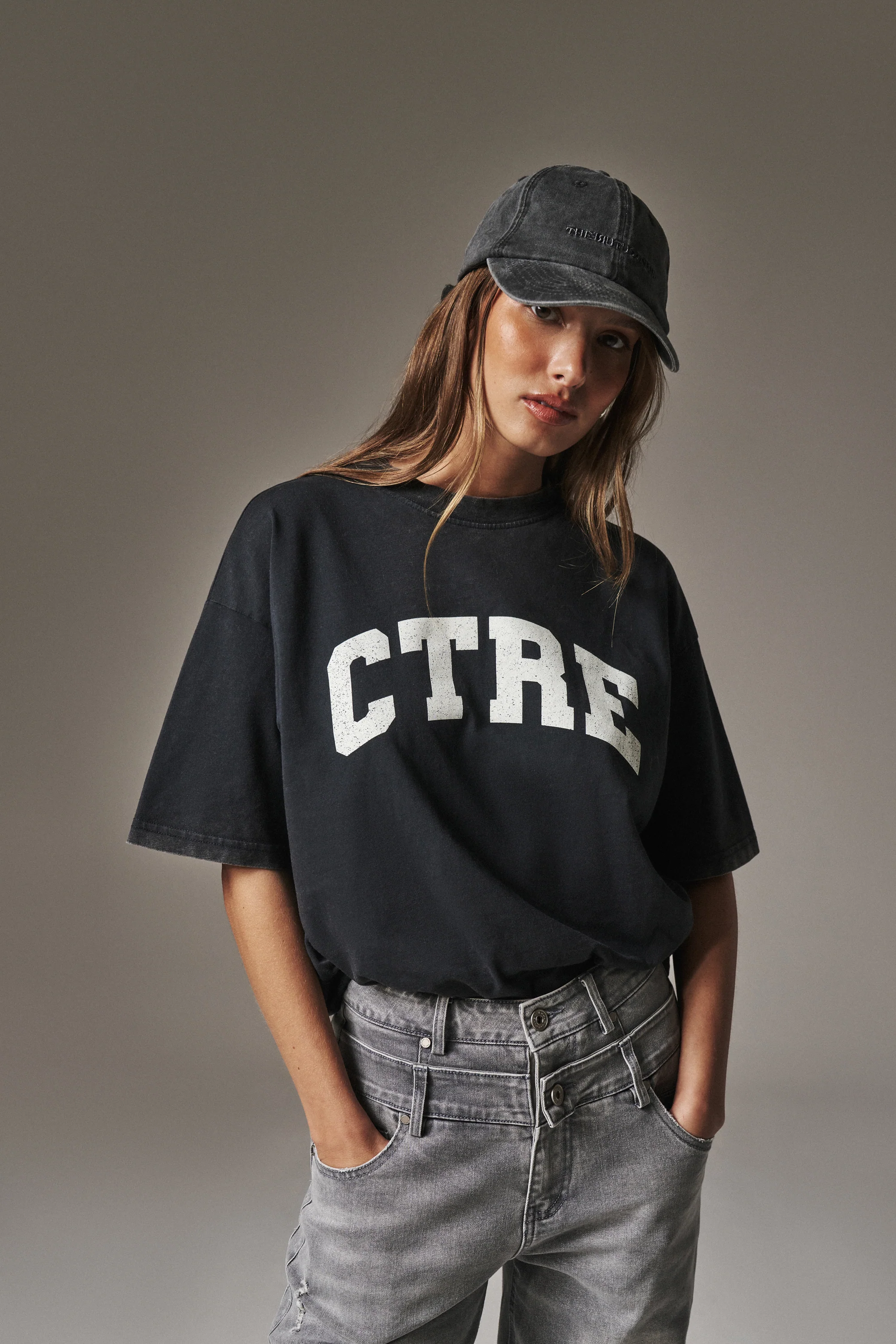 CTRE ACID WASH CRACKED T-SHIRT - ACID WASH - Image 4