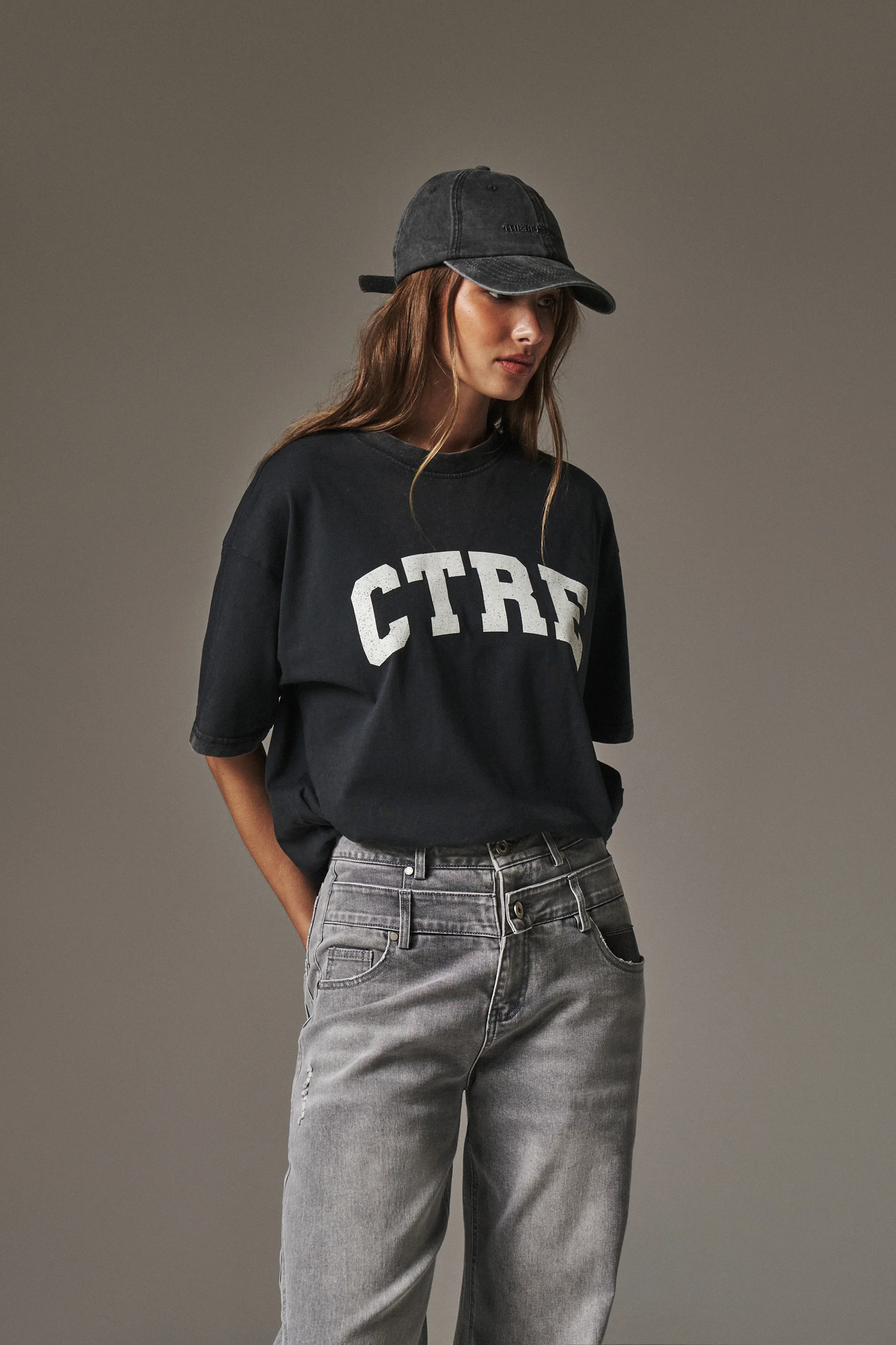 CTRE ACID WASH CRACKED T-SHIRT - ACID WASH - Image 7