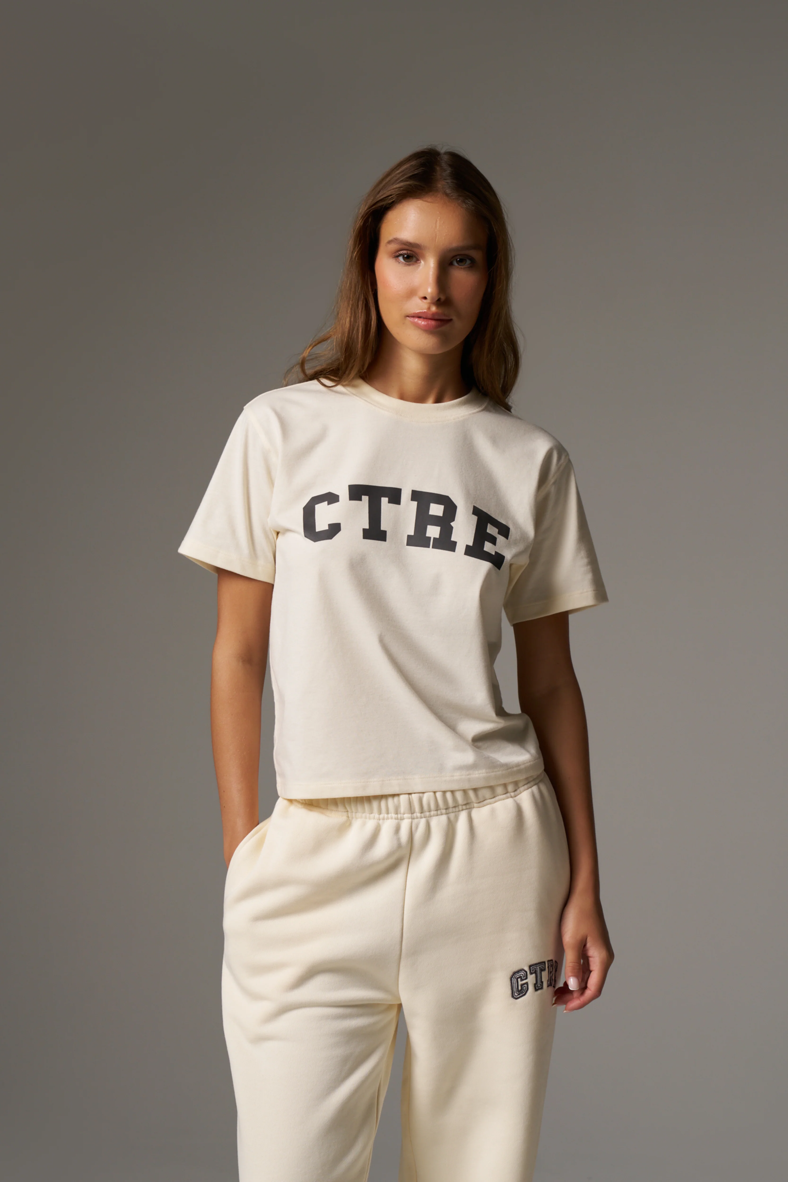 CTRE LIGHTWEIGHT BABY TEE - BUTTERMILK - Image 3