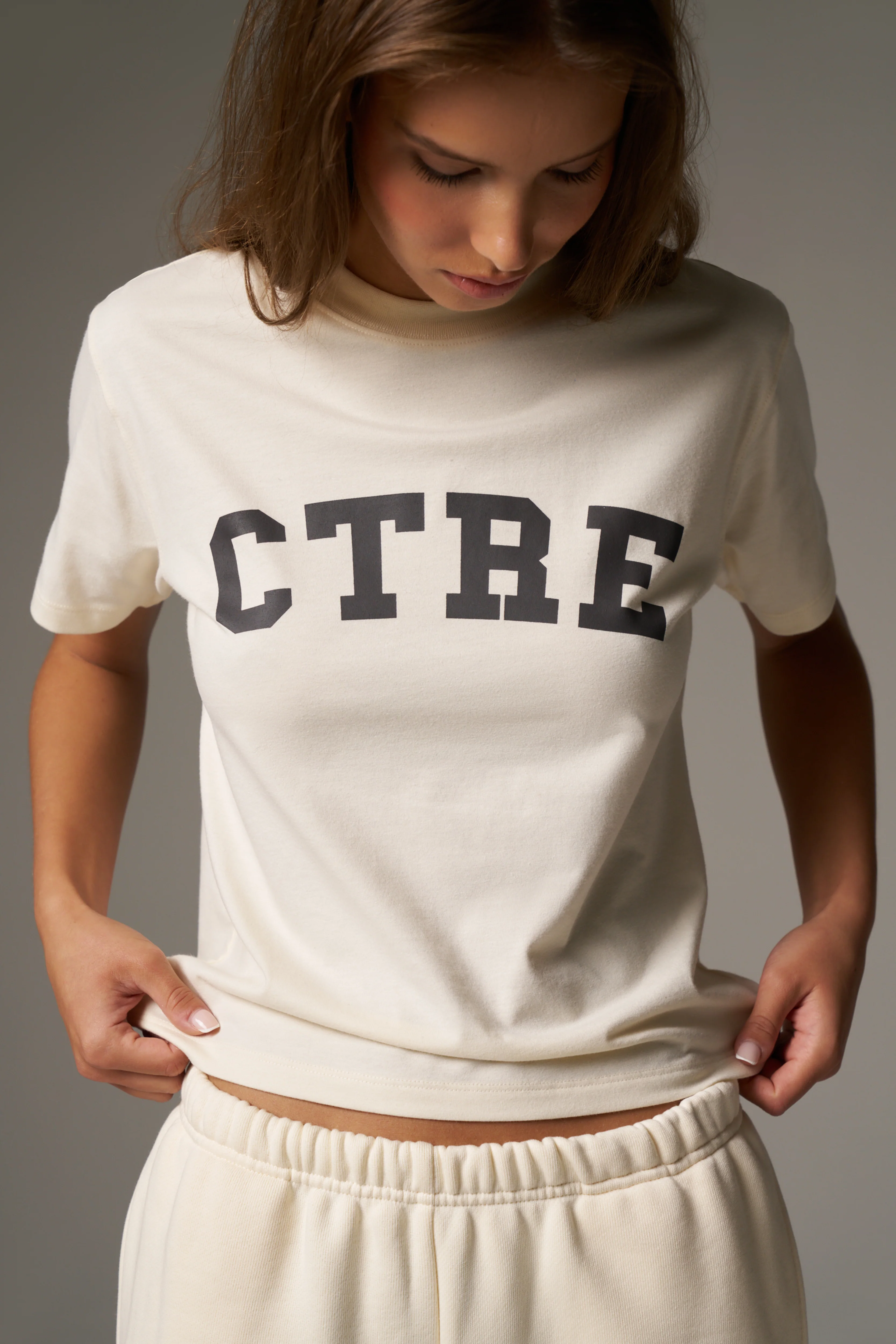CTRE LIGHTWEIGHT BABY TEE - BUTTERMILK - Image 4