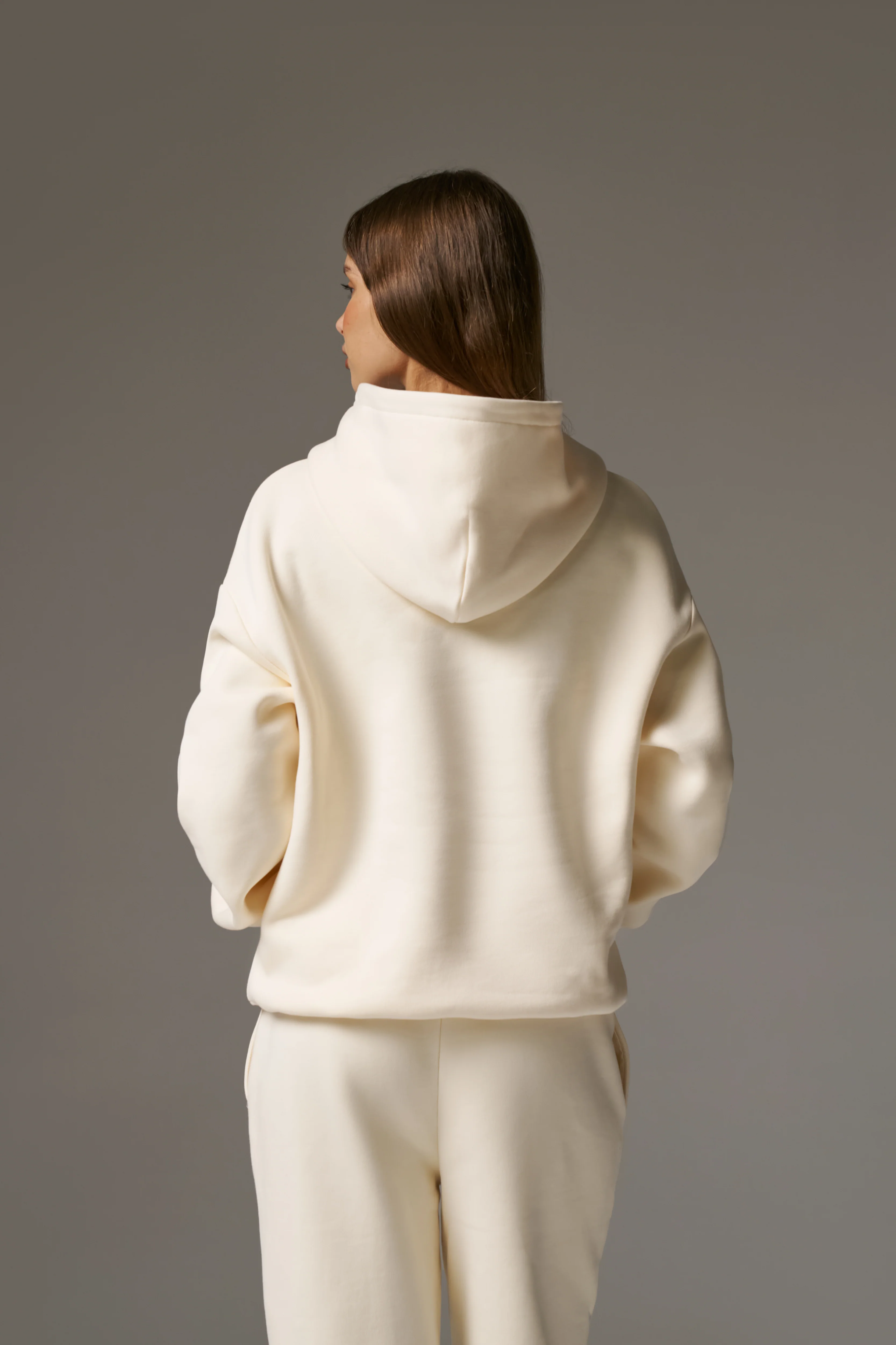 CTRE RELAXED HOODIE - BUTTERMILK - Image 6