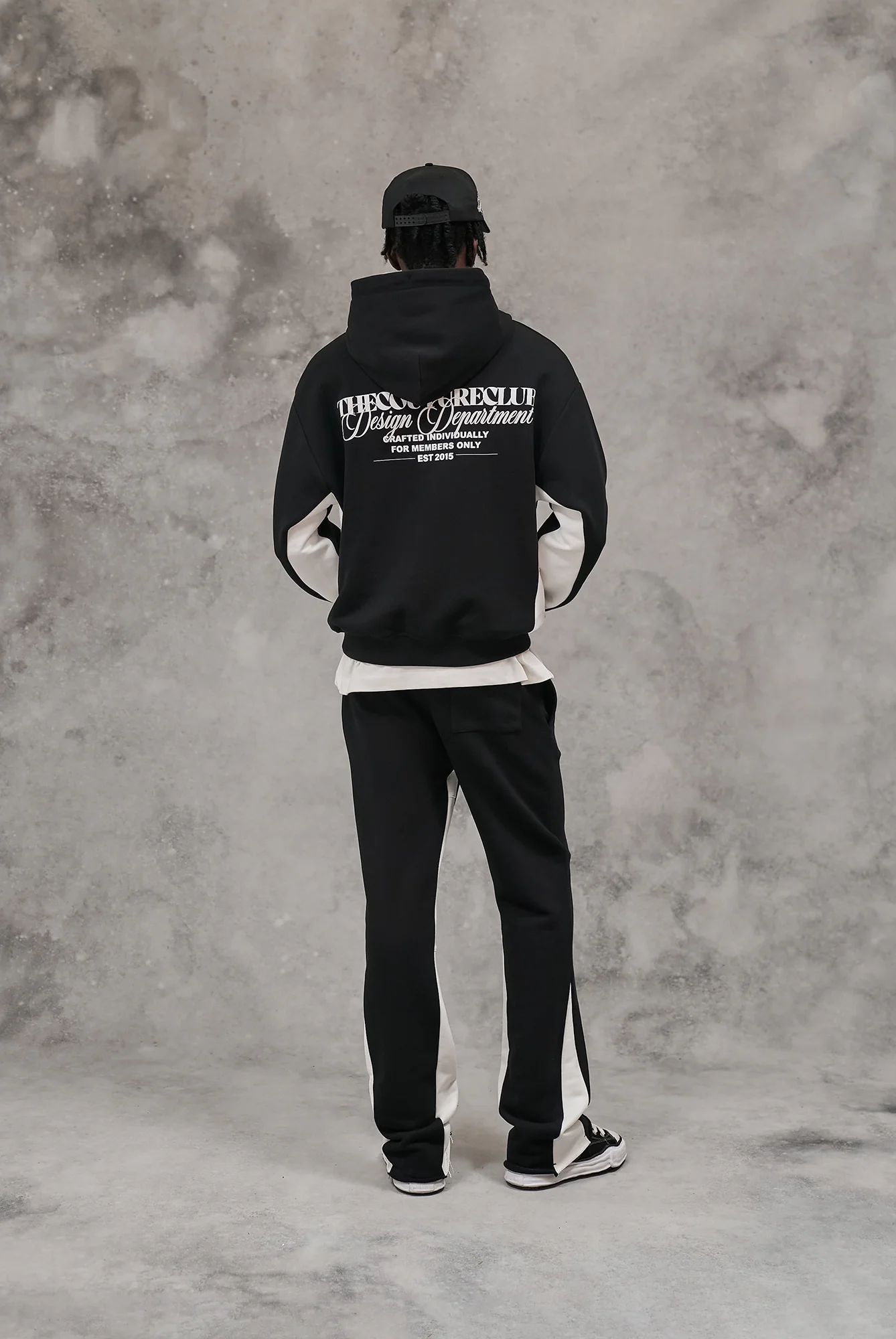 DESIGN DEPARTMENT PANEL JOGGERS - BLACK - Image 6