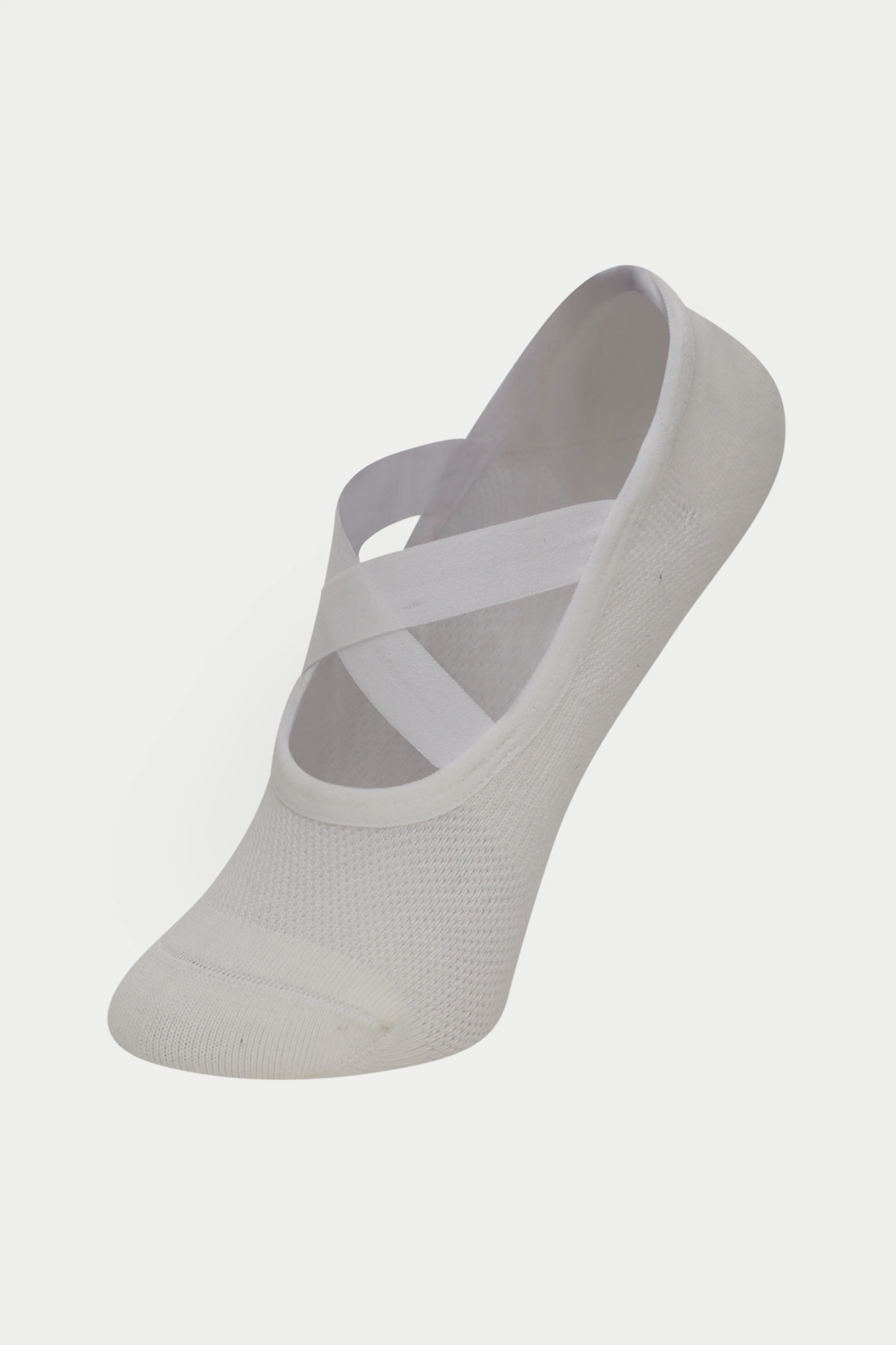 EMBLEM BARRE GRIP SOCKS - BONE - Image 4