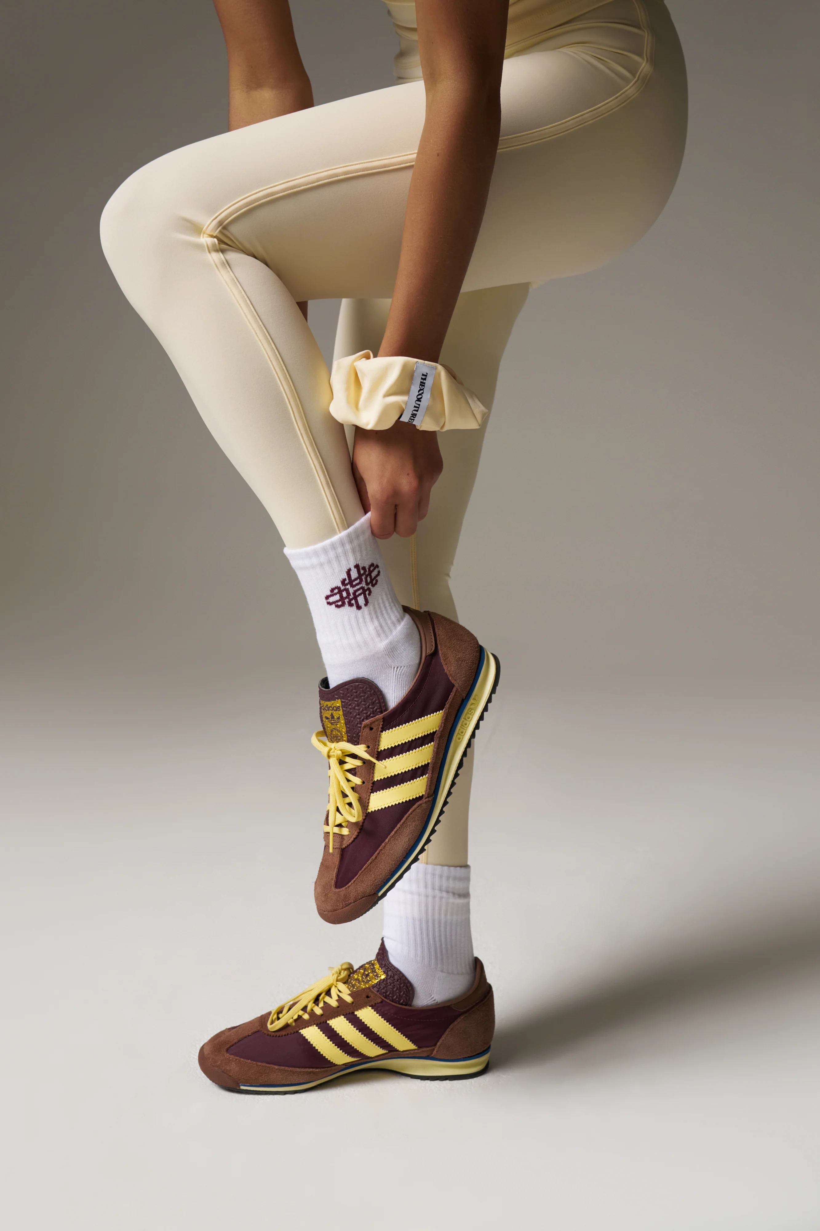 EMBLEM SPORT SOCK - BURGUNDY - Image 3