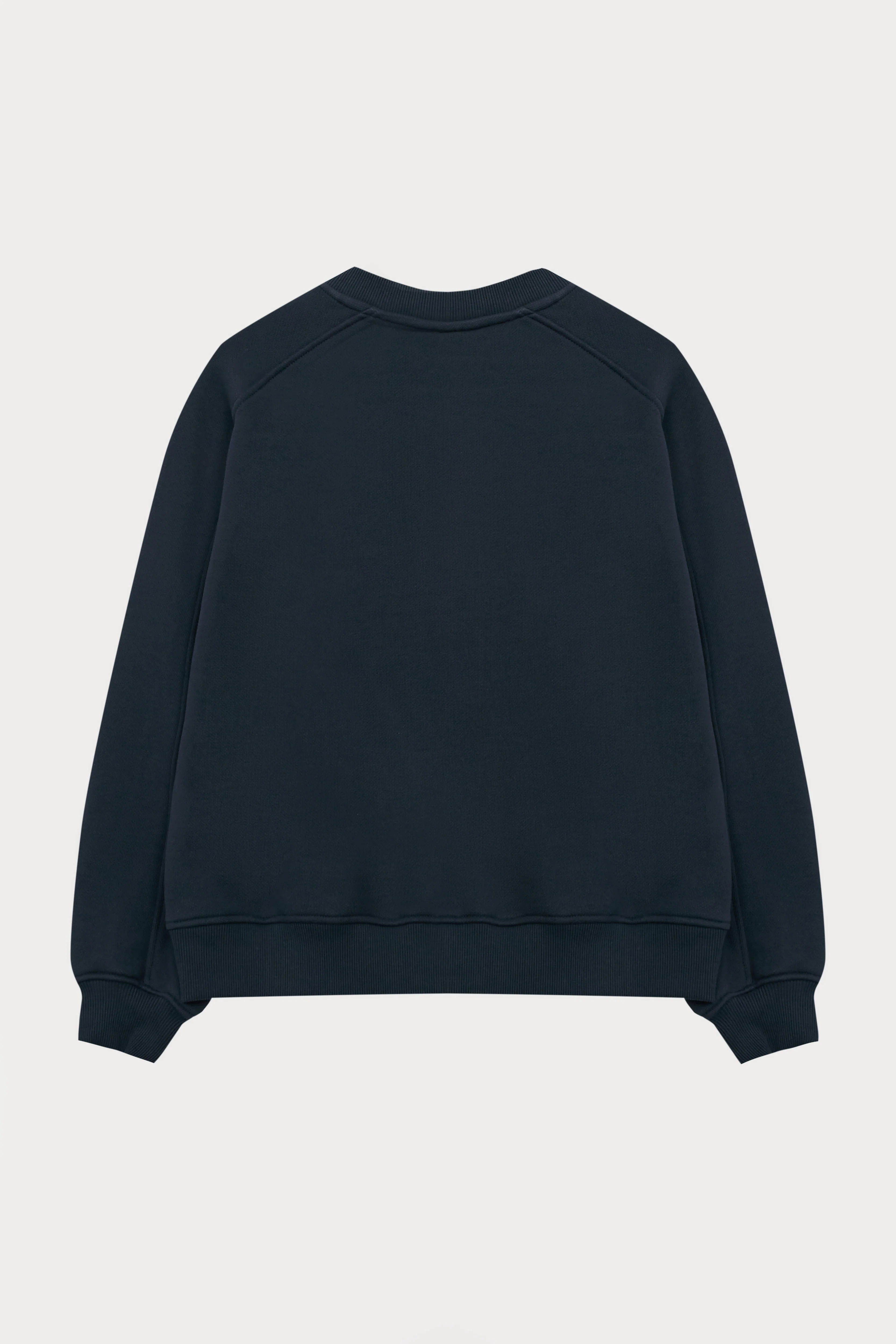EMBOSSED SWEATSHIRT - NAVY - Image 9