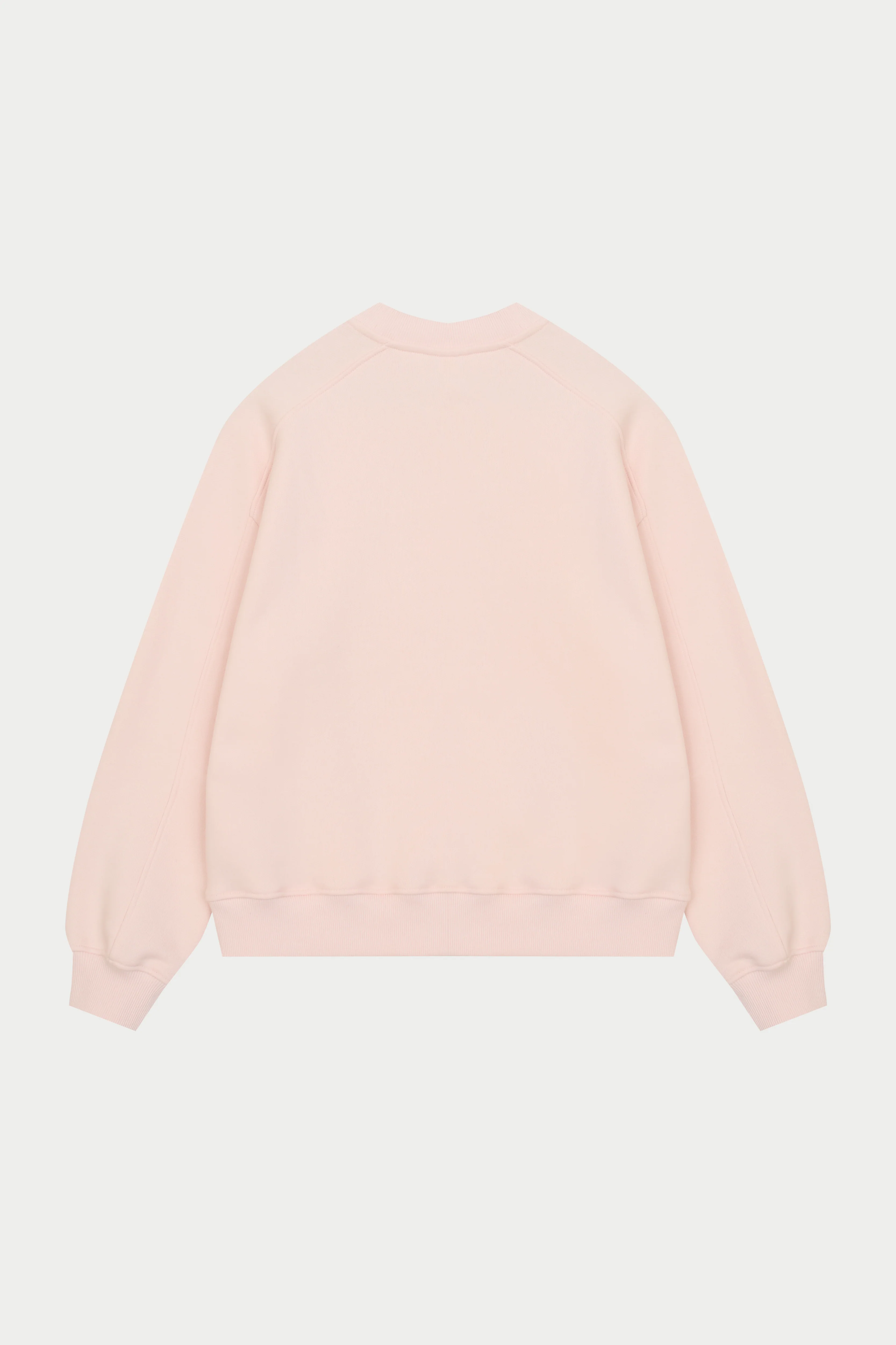 EMBOSSED SWEATSHIRT - PINK - Image 7