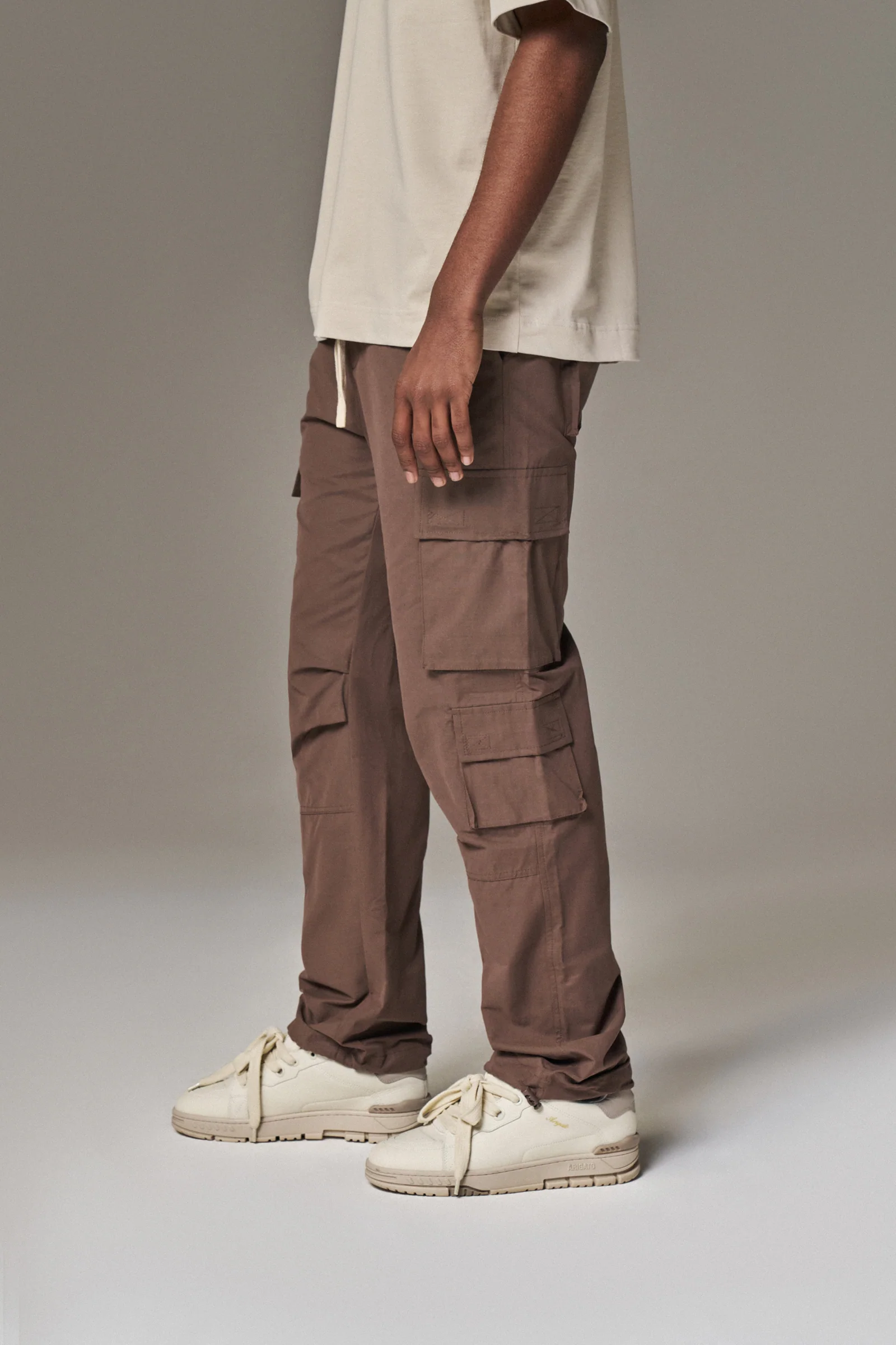 ESSENTIALS CARGO PANT - BROWN - Image 6