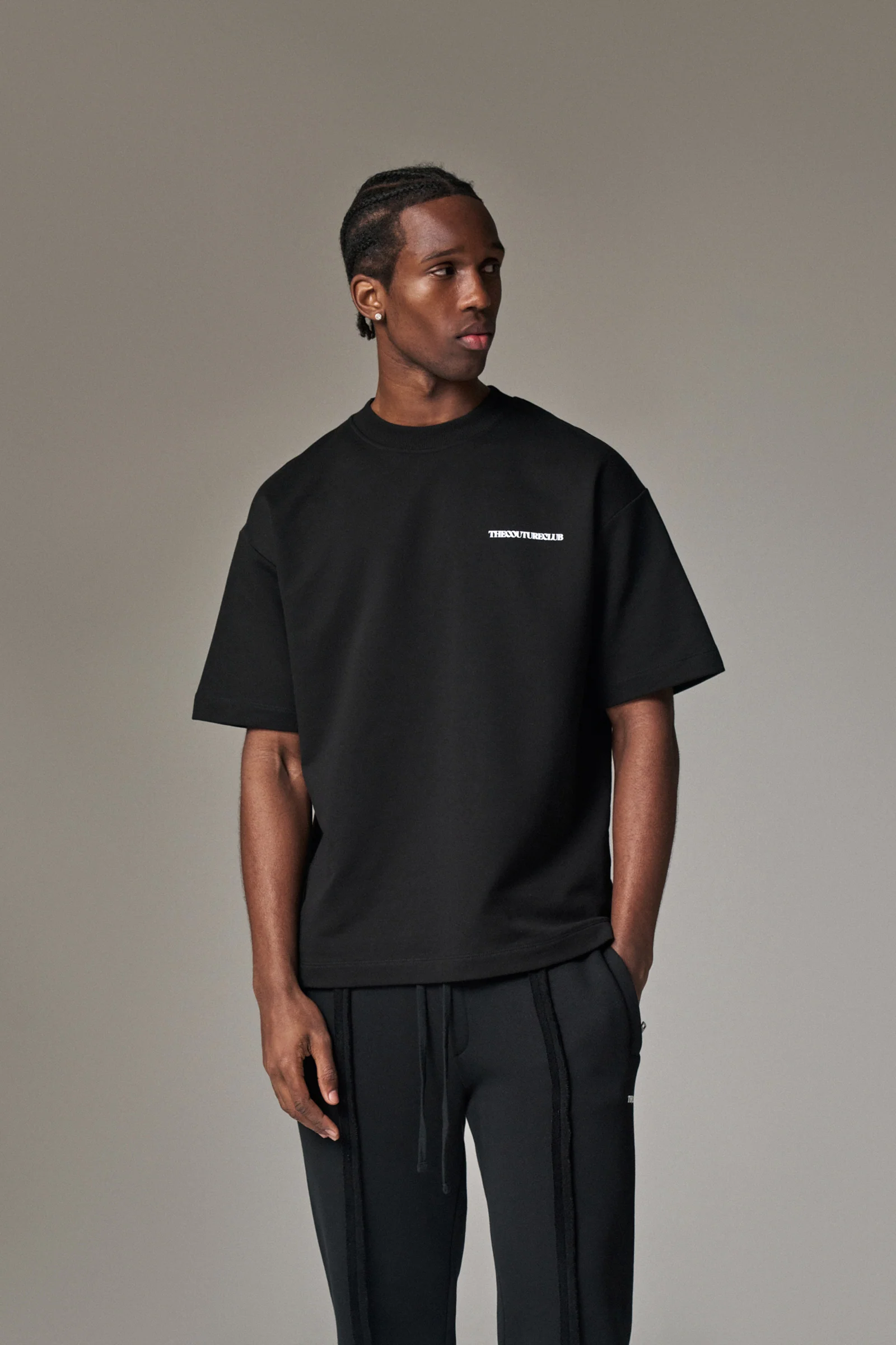 HEAVYWEIGHT COPYRIGHT T-SHIRT - BLACK - Image 2