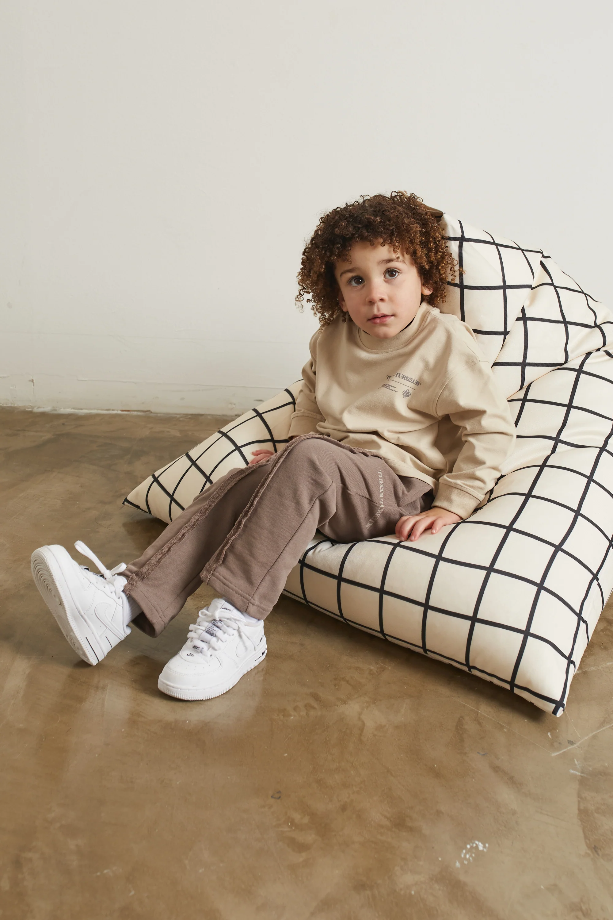 KIDS RAW SEAM MEMBERS ONLY JOGGERS - BROWN - Image 4