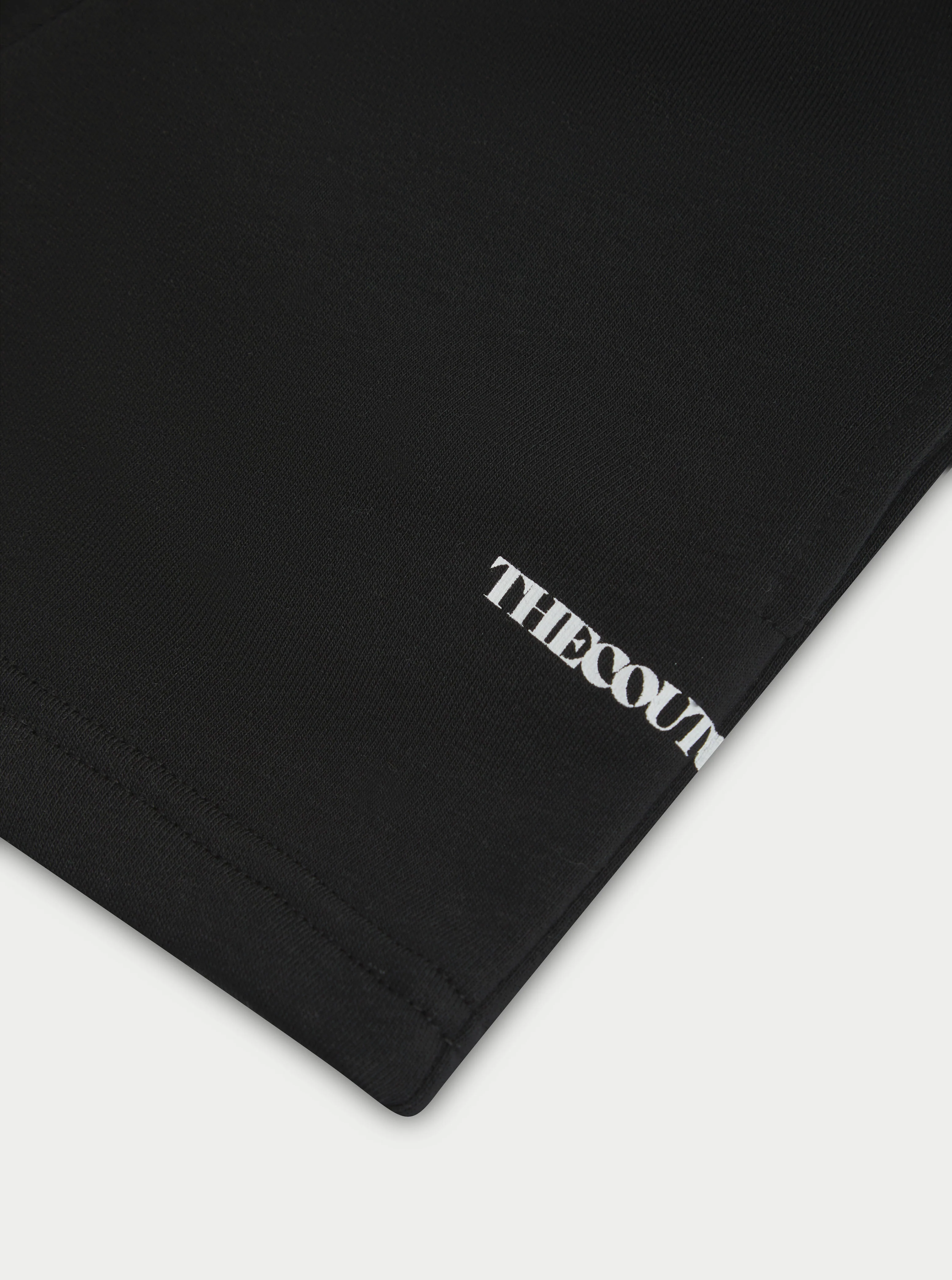 KIDS RAW SEAM SHORTS - BLACK - Image 3