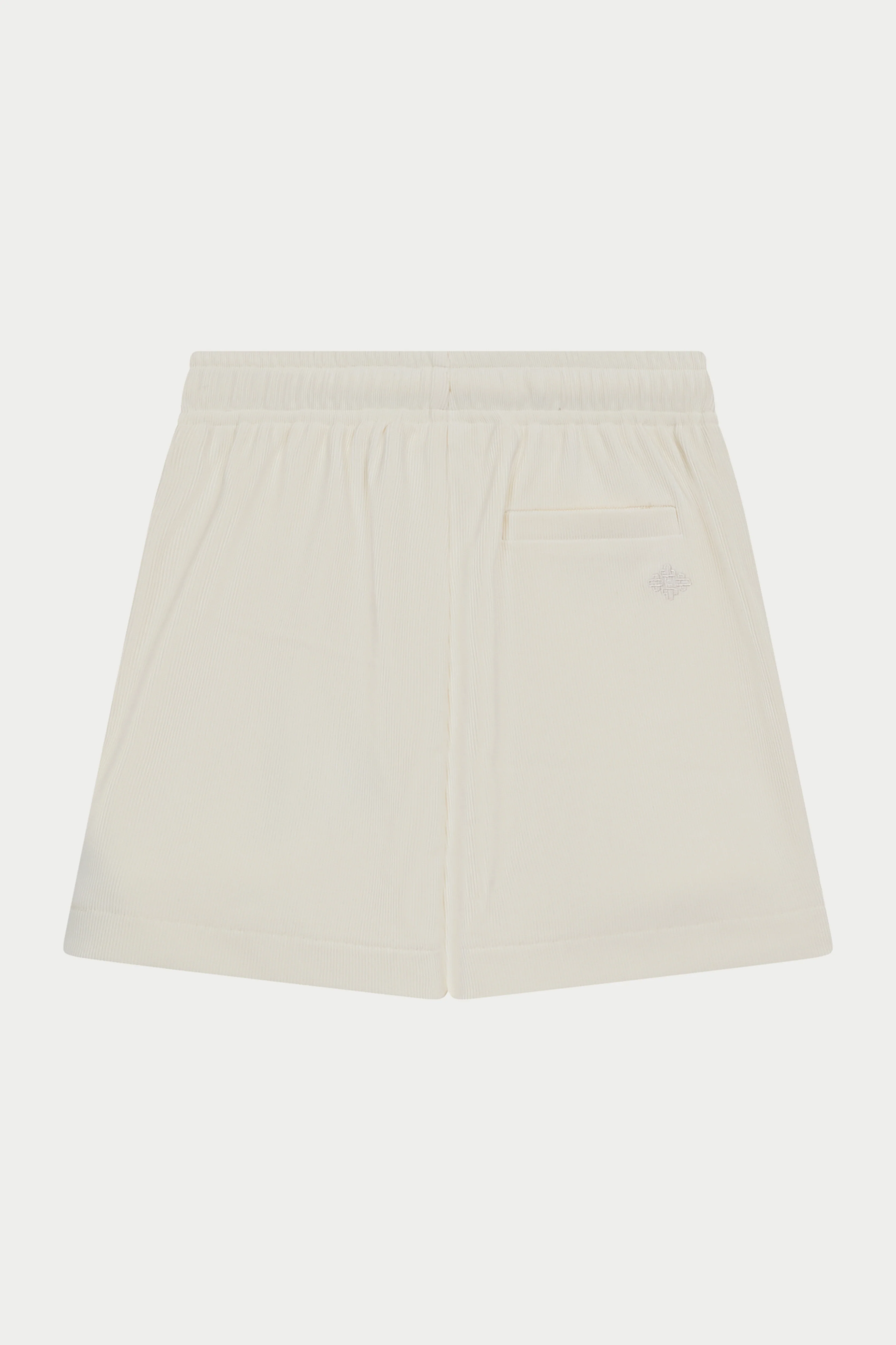 KIDS RIBBED SHORTS - STONE - Image 9