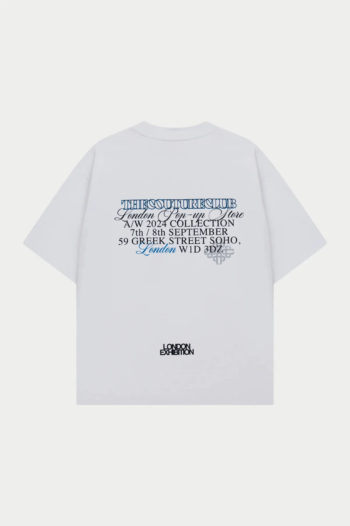 LONDON POP UP T-SHIRT - WHITE
