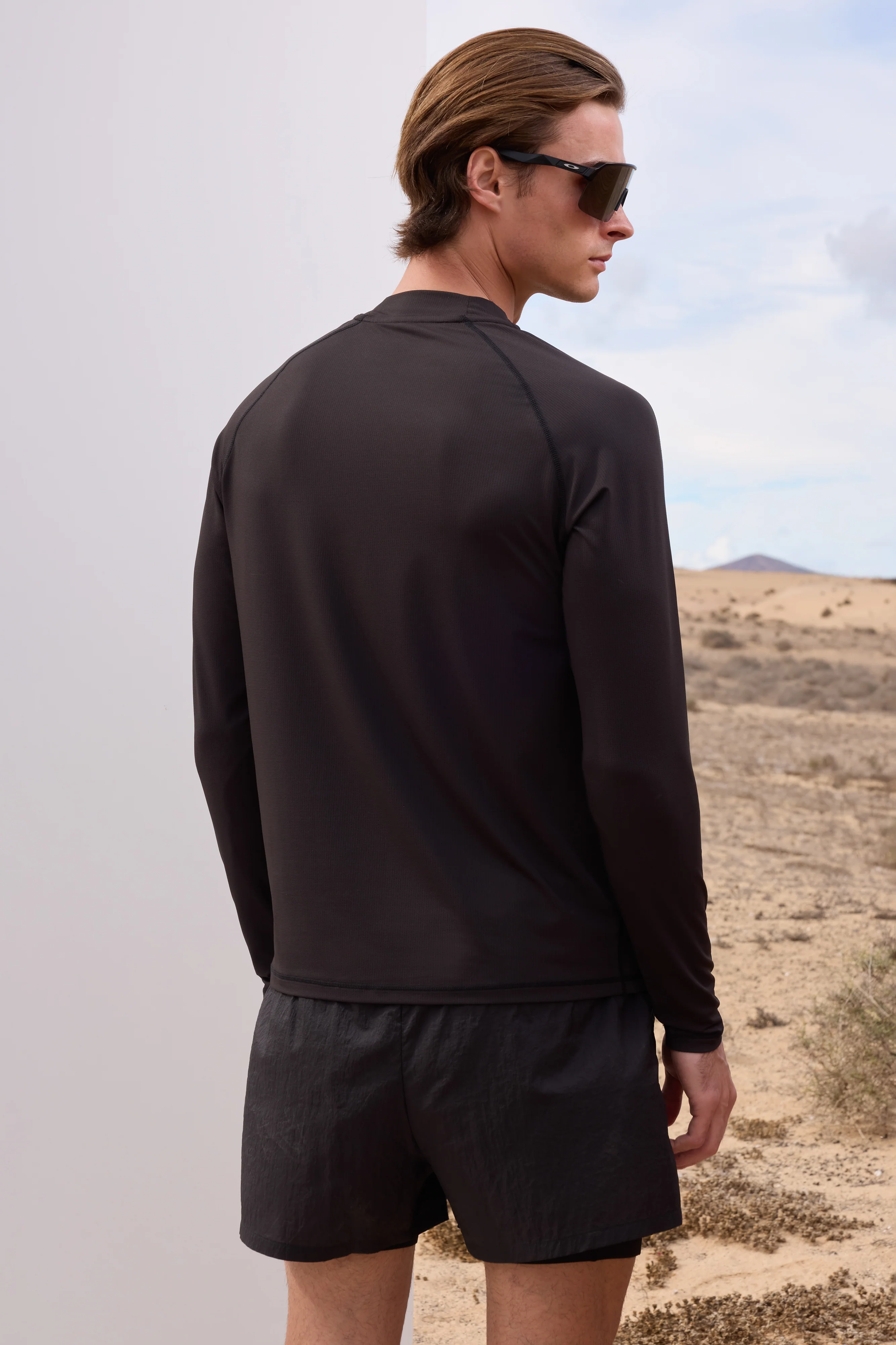 LONG SLEEVE TRAINING TOP - BLACK - Image 7
