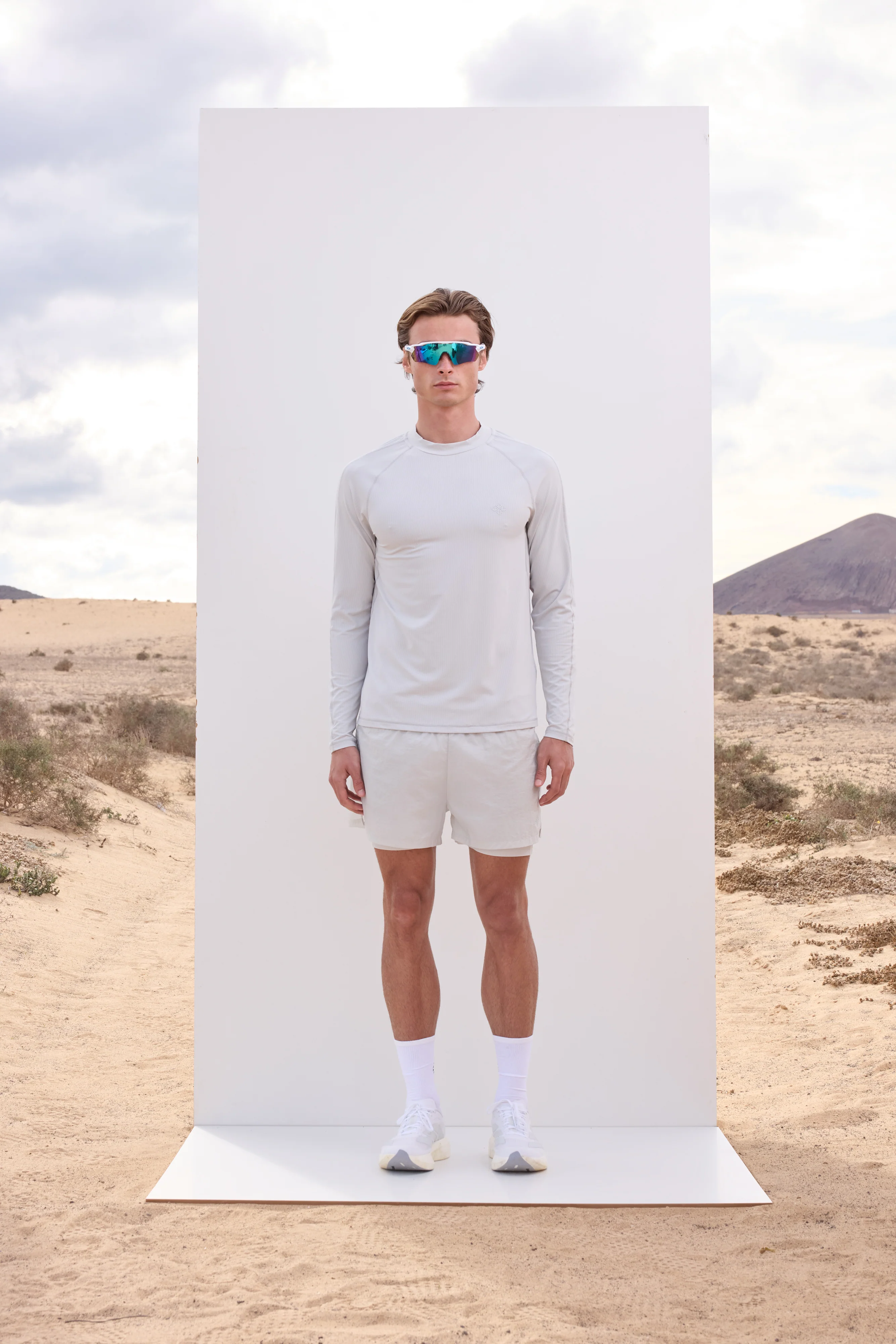LONG SLEEVE TRAINING TOP - WHITE - Image 5
