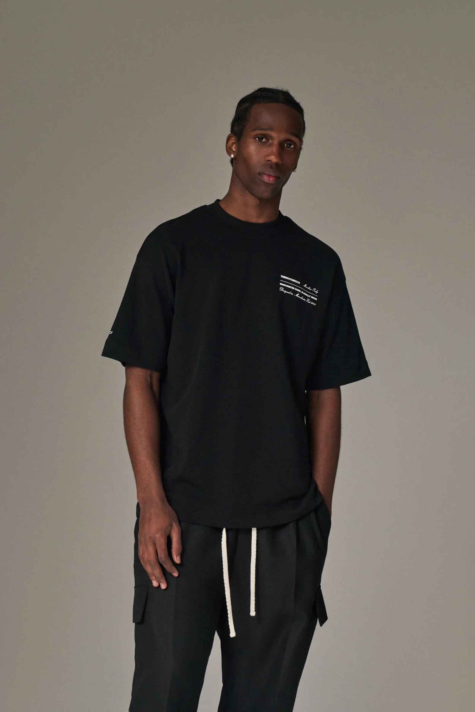 MISSION STATEMENT RELAXED T-SHIRT - BLACK - Image 2