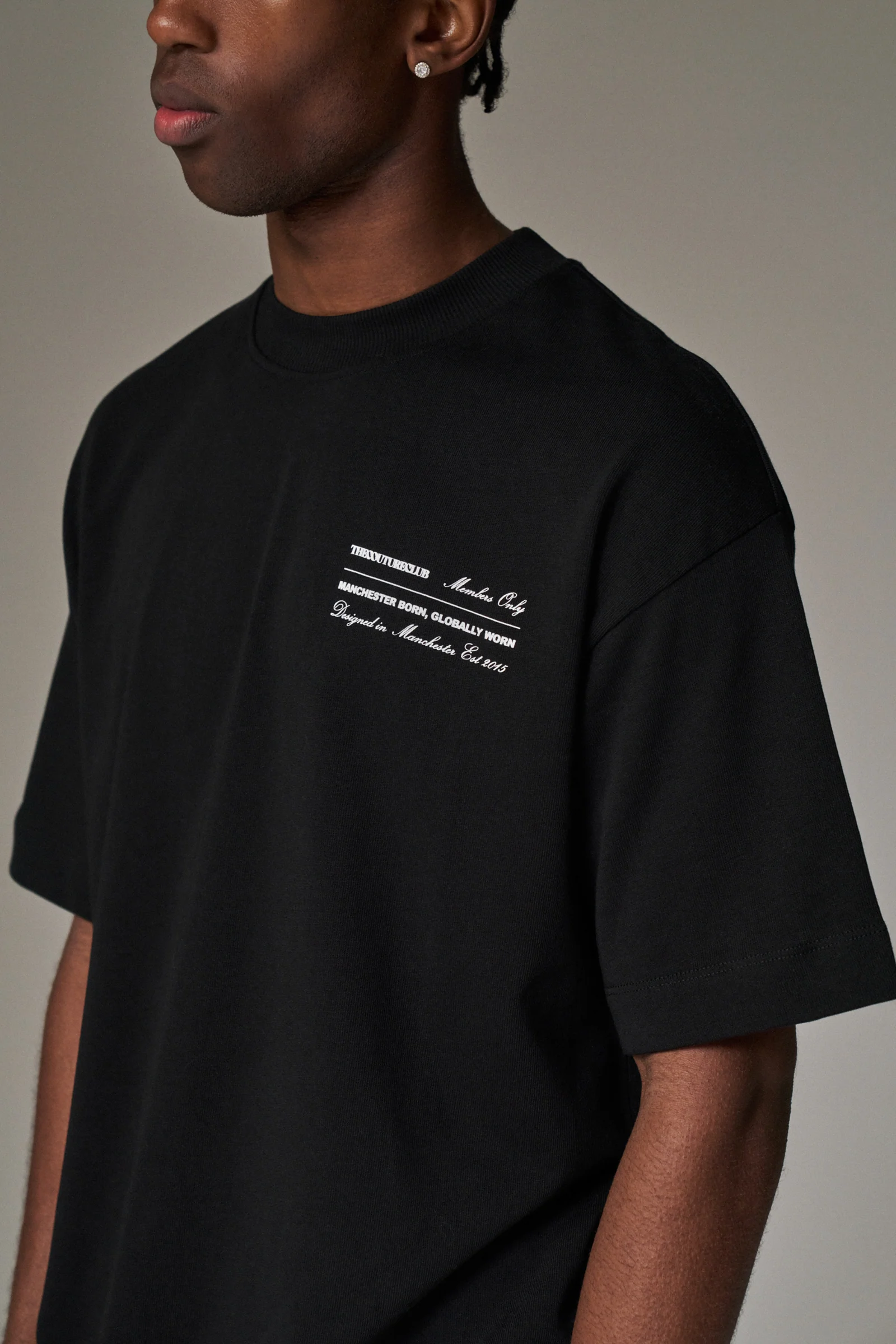 MISSION STATEMENT RELAXED T-SHIRT - BLACK - Image 5