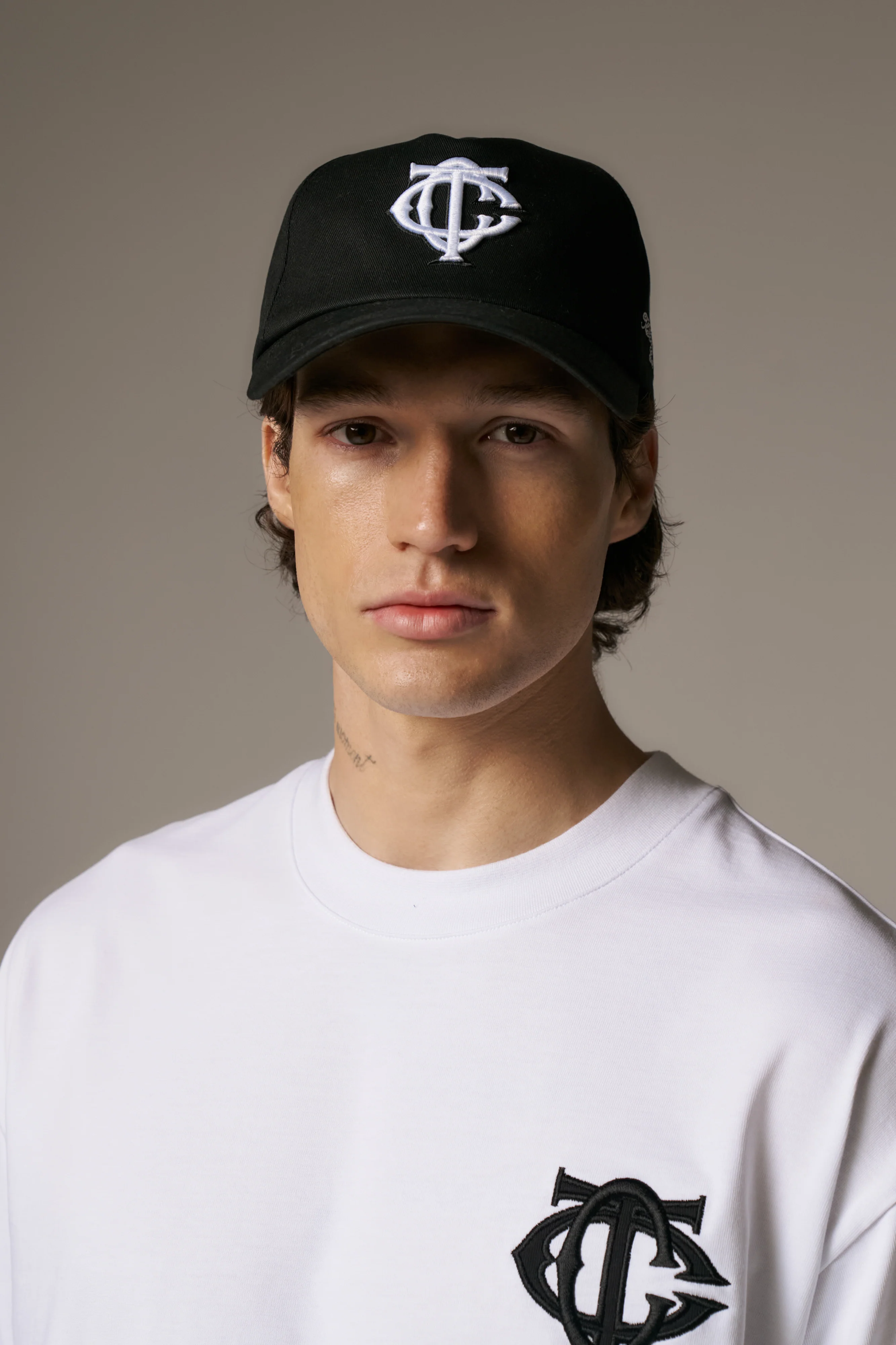 MONOGRAM CAP - BLACK - Image 2