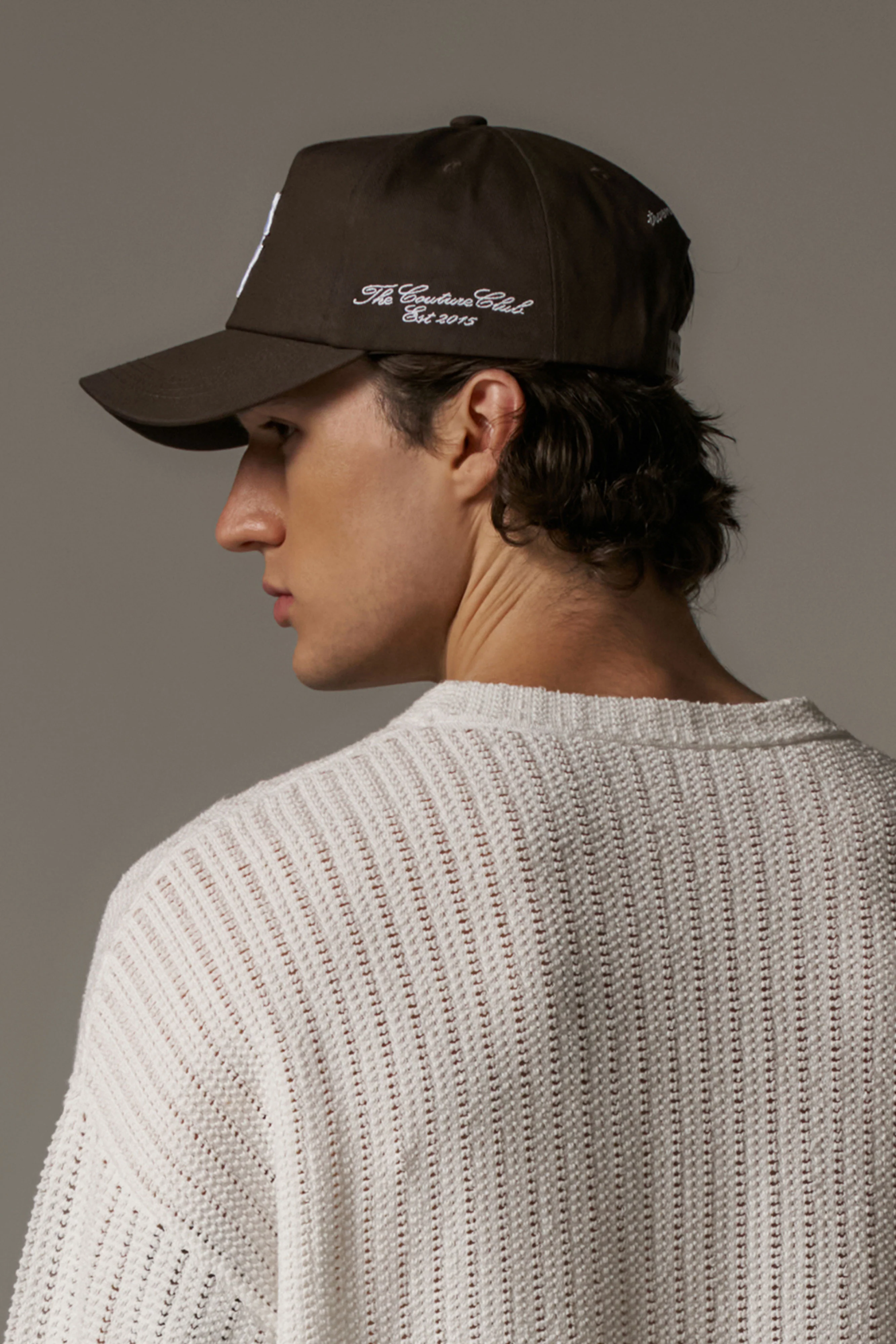MONOGRAM CAP - BROWN - Image 4