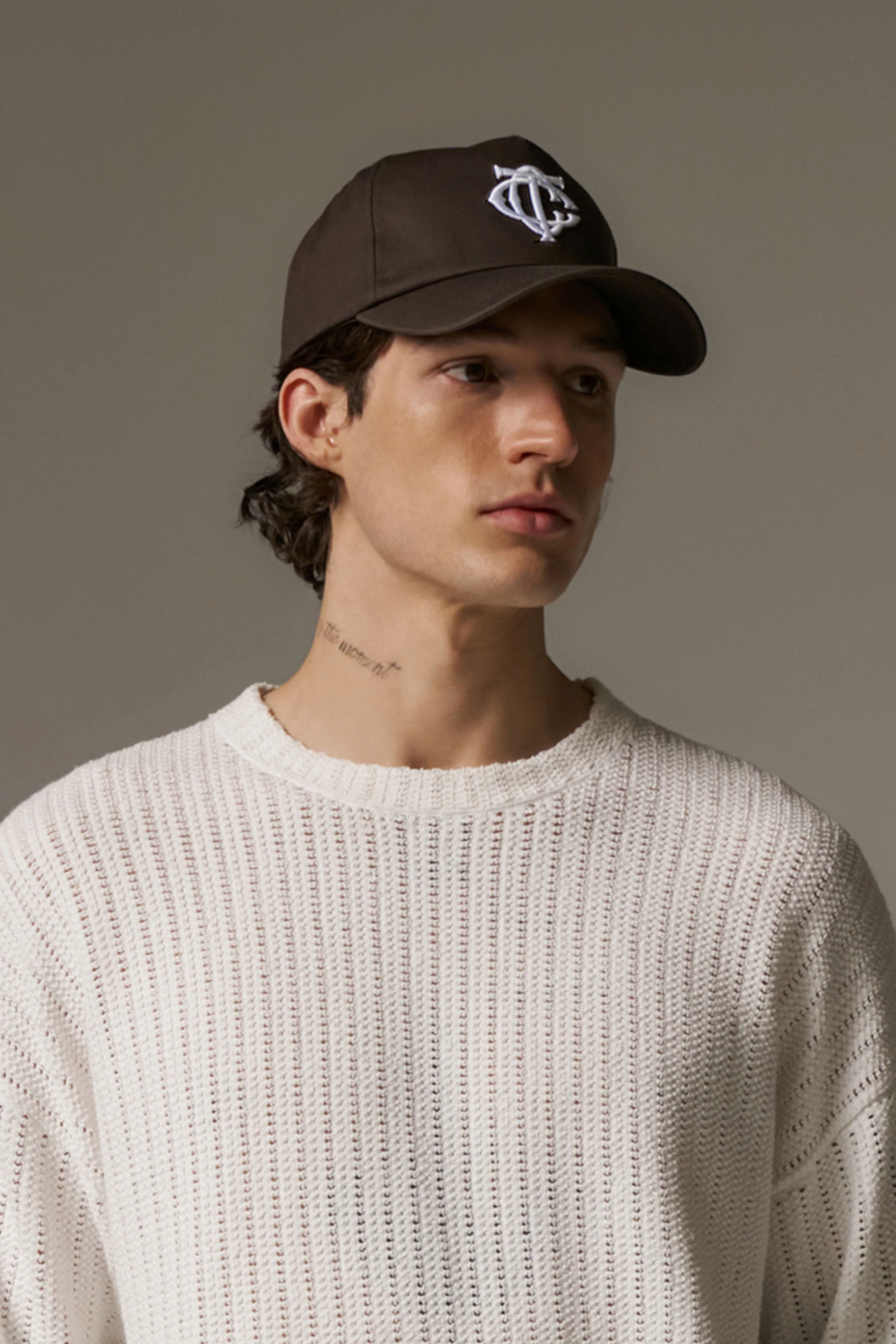 MONOGRAM CAP - BROWN - Image 9