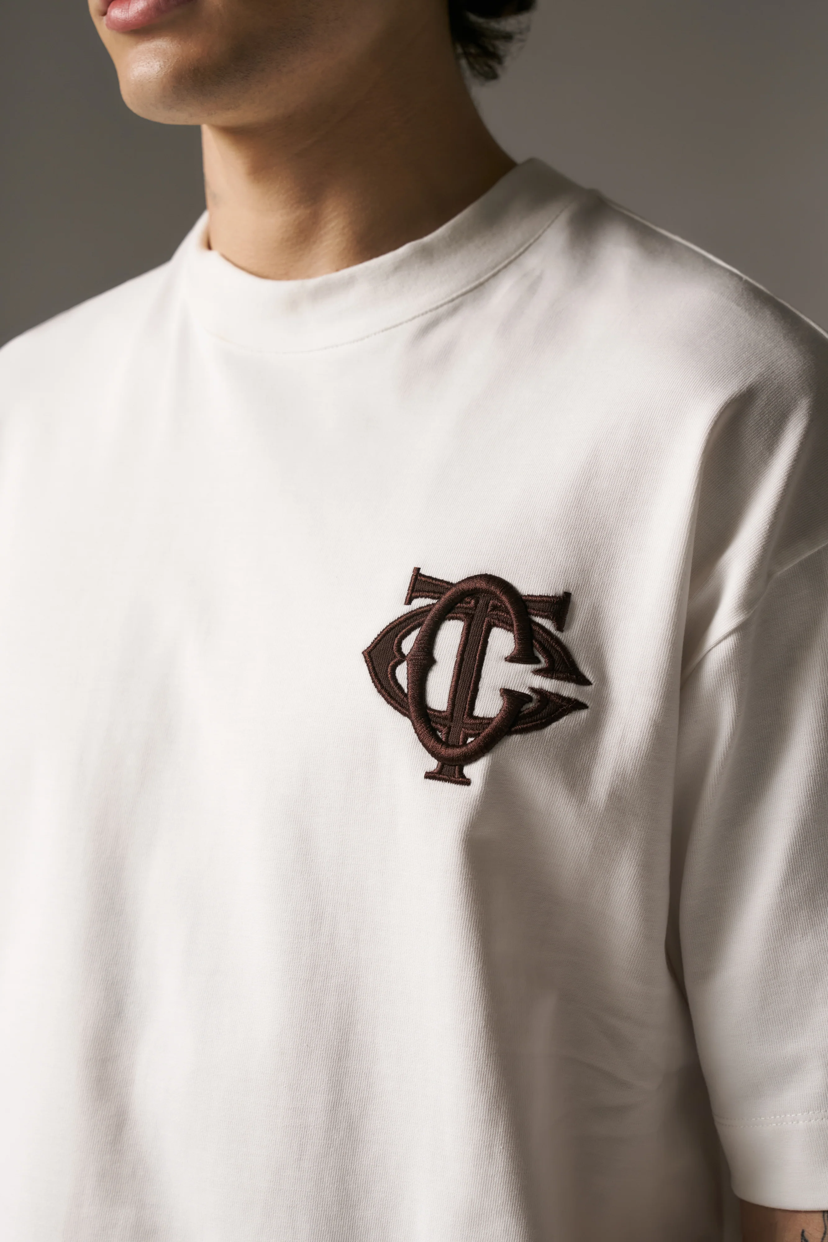 MONOGRAM T-SHIRT - OFF WHITE - Image 5