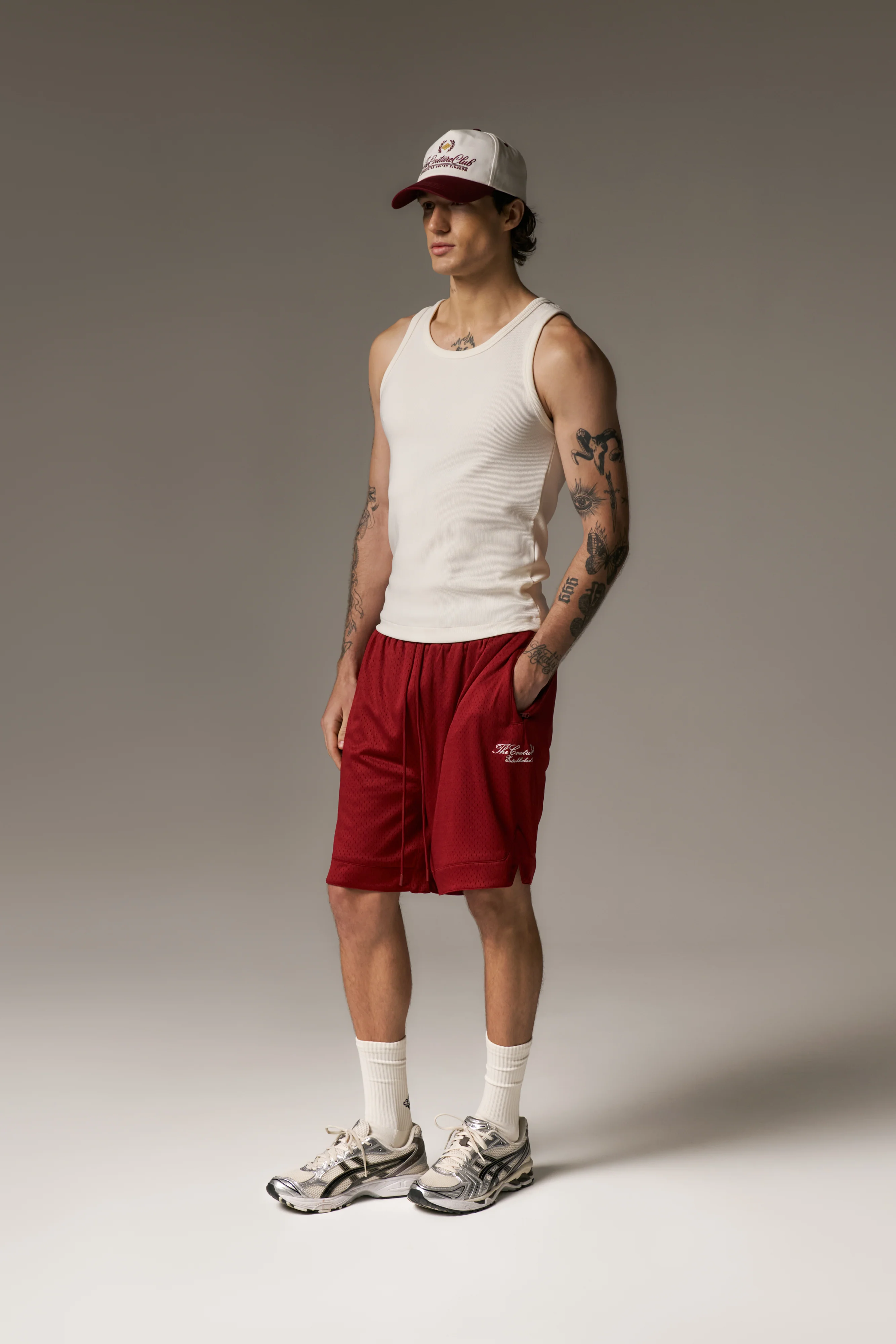 RIBBED VEST - OFF WHITE - Image 8