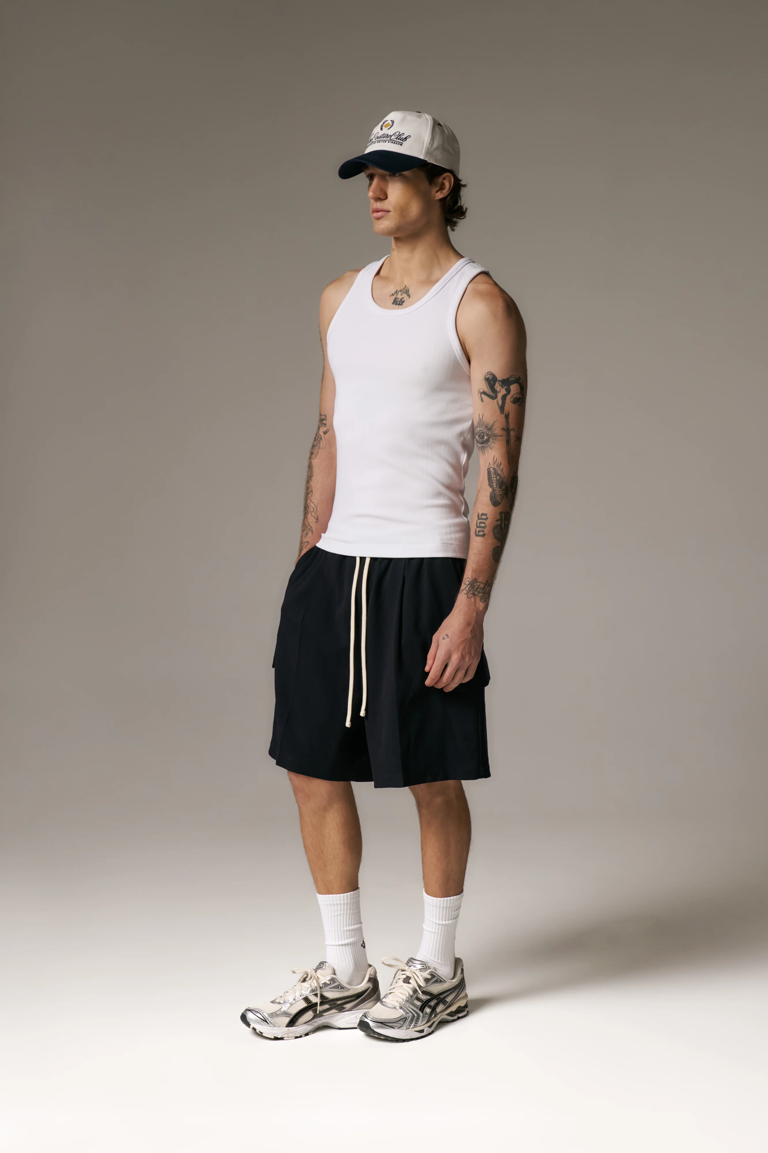 RIBBED VEST - WHITE - Image 8