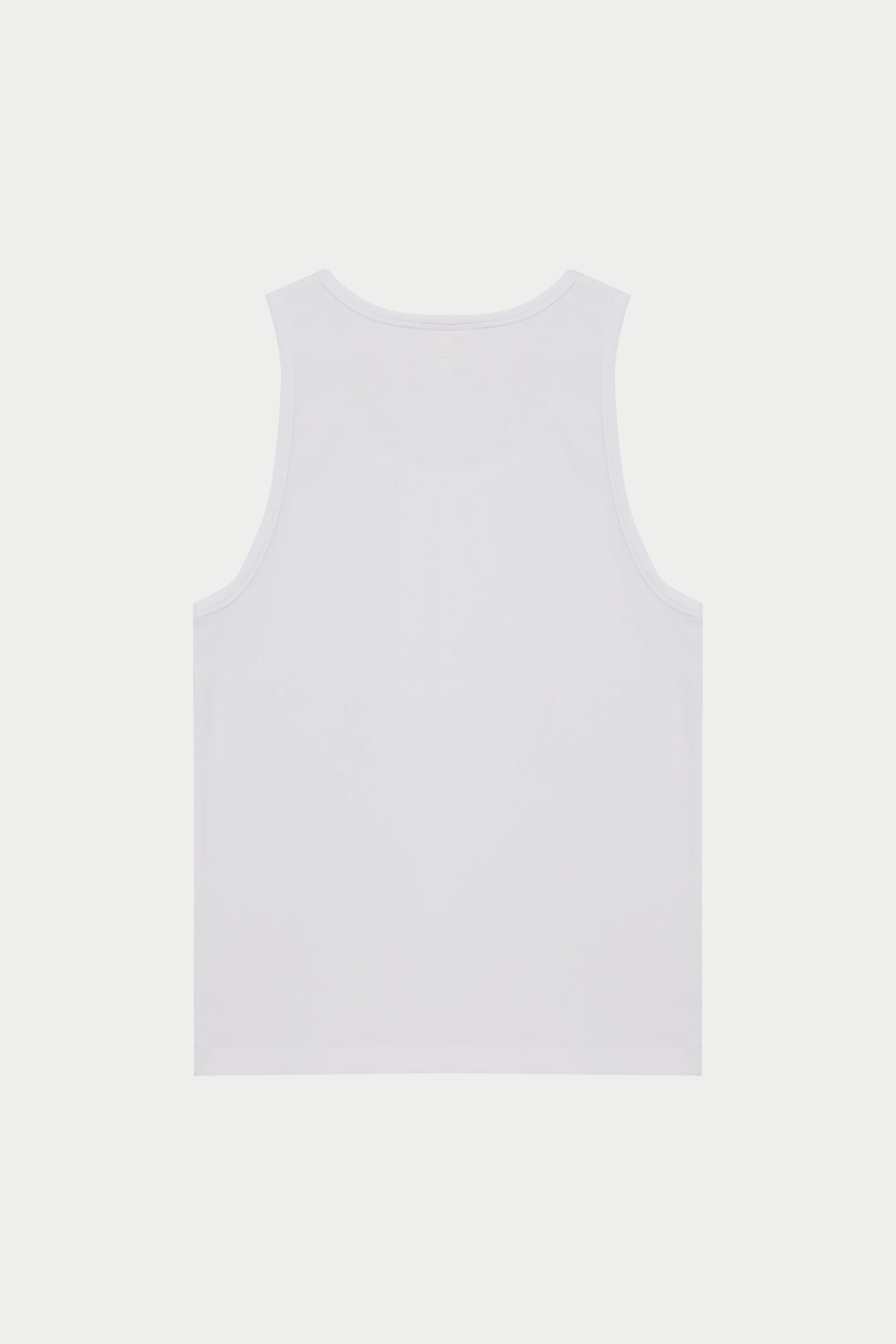 RIBBED VEST - WHITE - Image 9