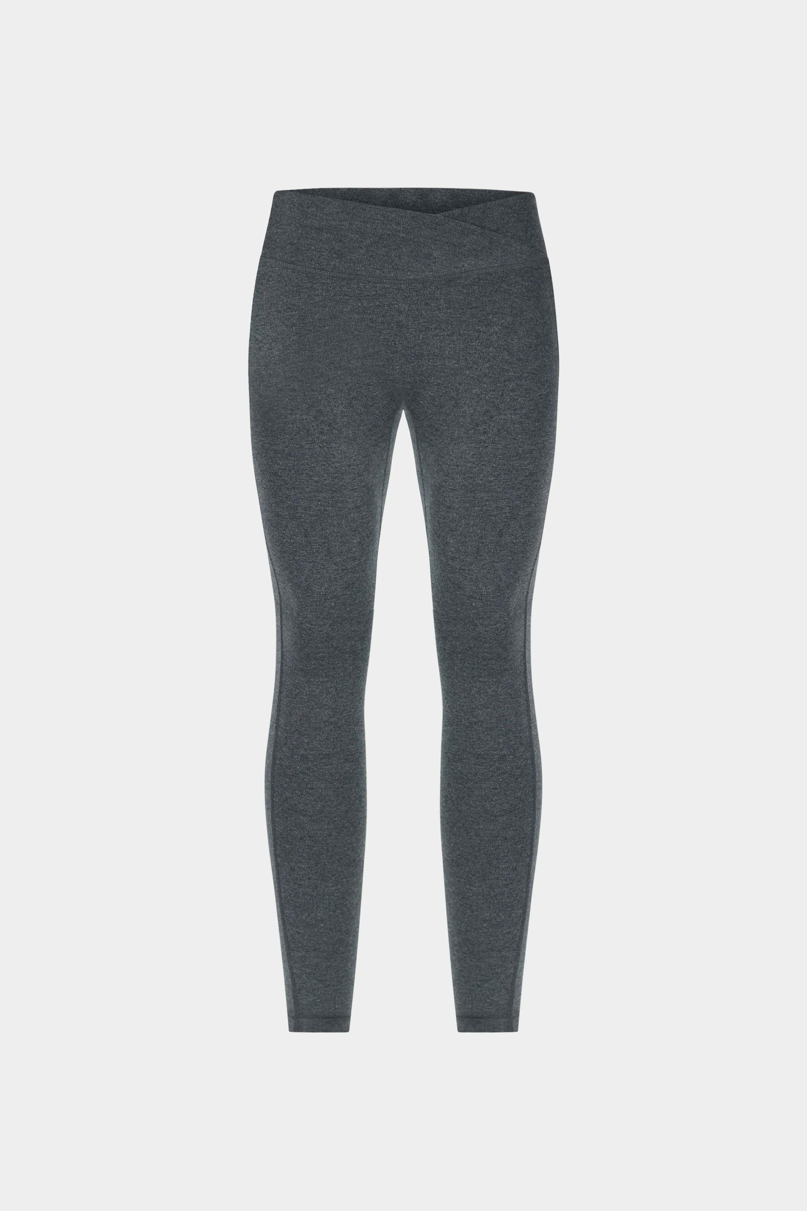 SCULPT SOFT TOUCH CROSSOVER WAISTBAND LEGGINGS - CHARCOAL