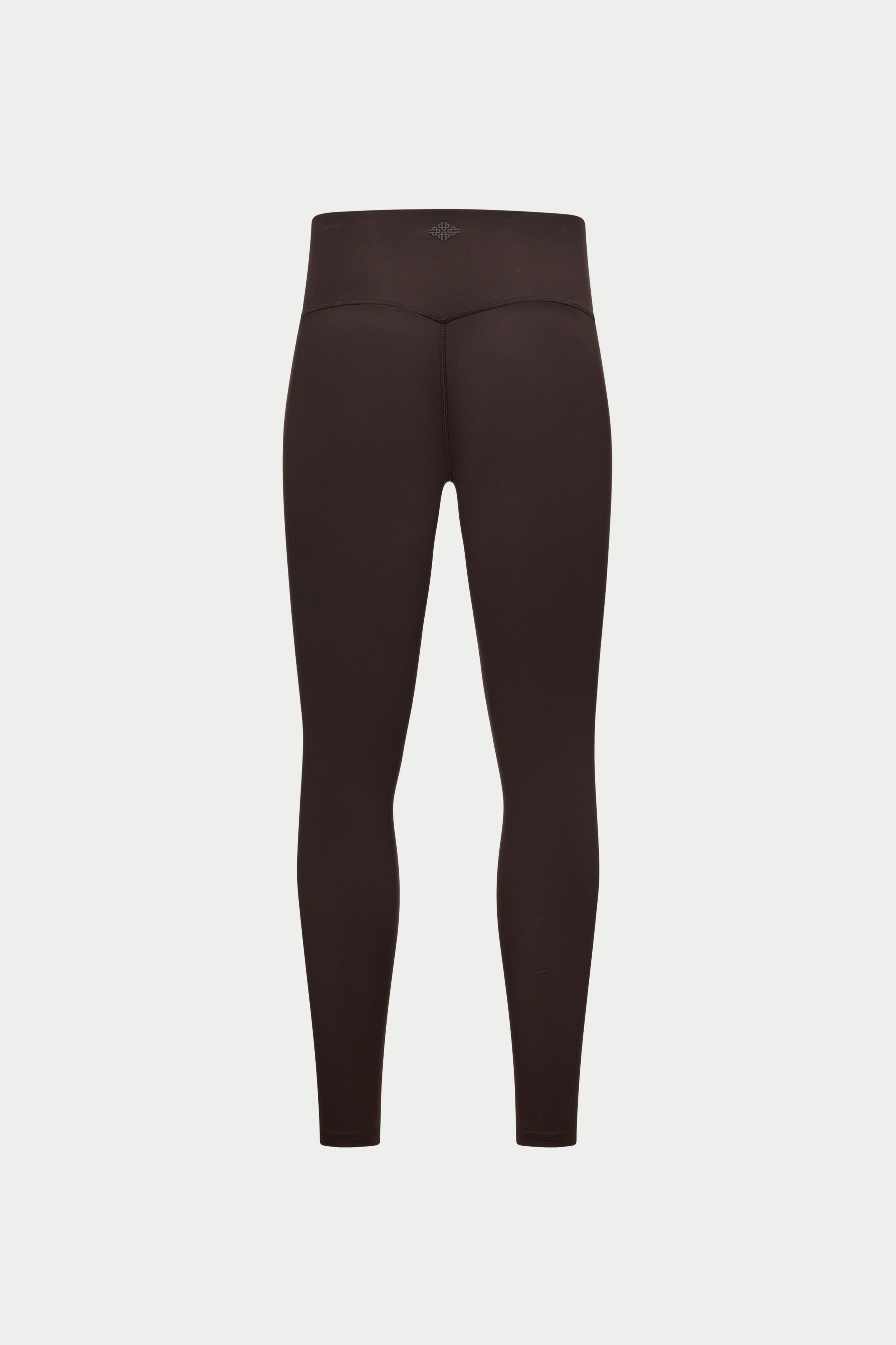 SCULPTING STRETCH EMBLEM LEGGINGS - CHOCOLATE - Image 8