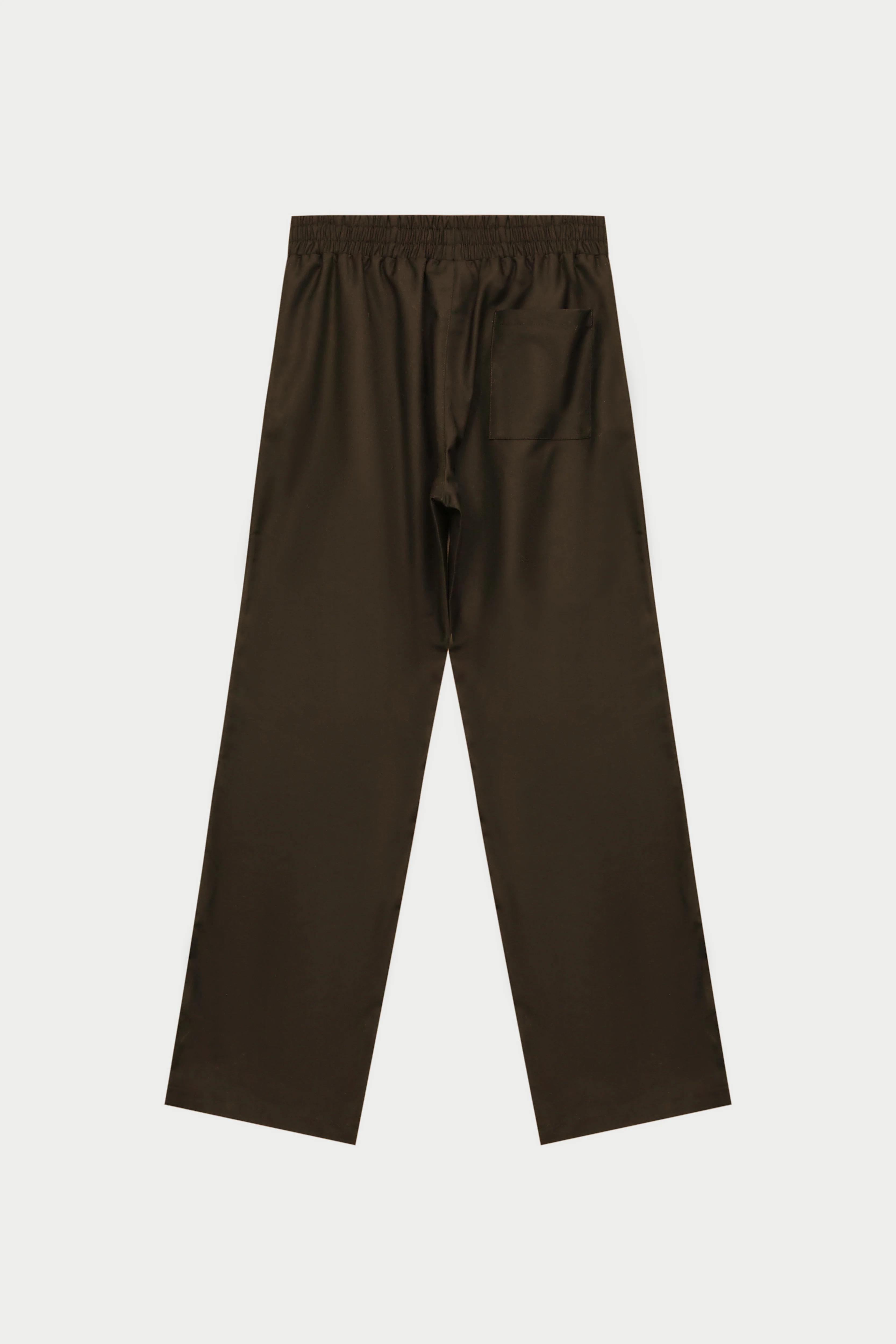 SMART PIPED TROUSERS - BROWN - Image 8