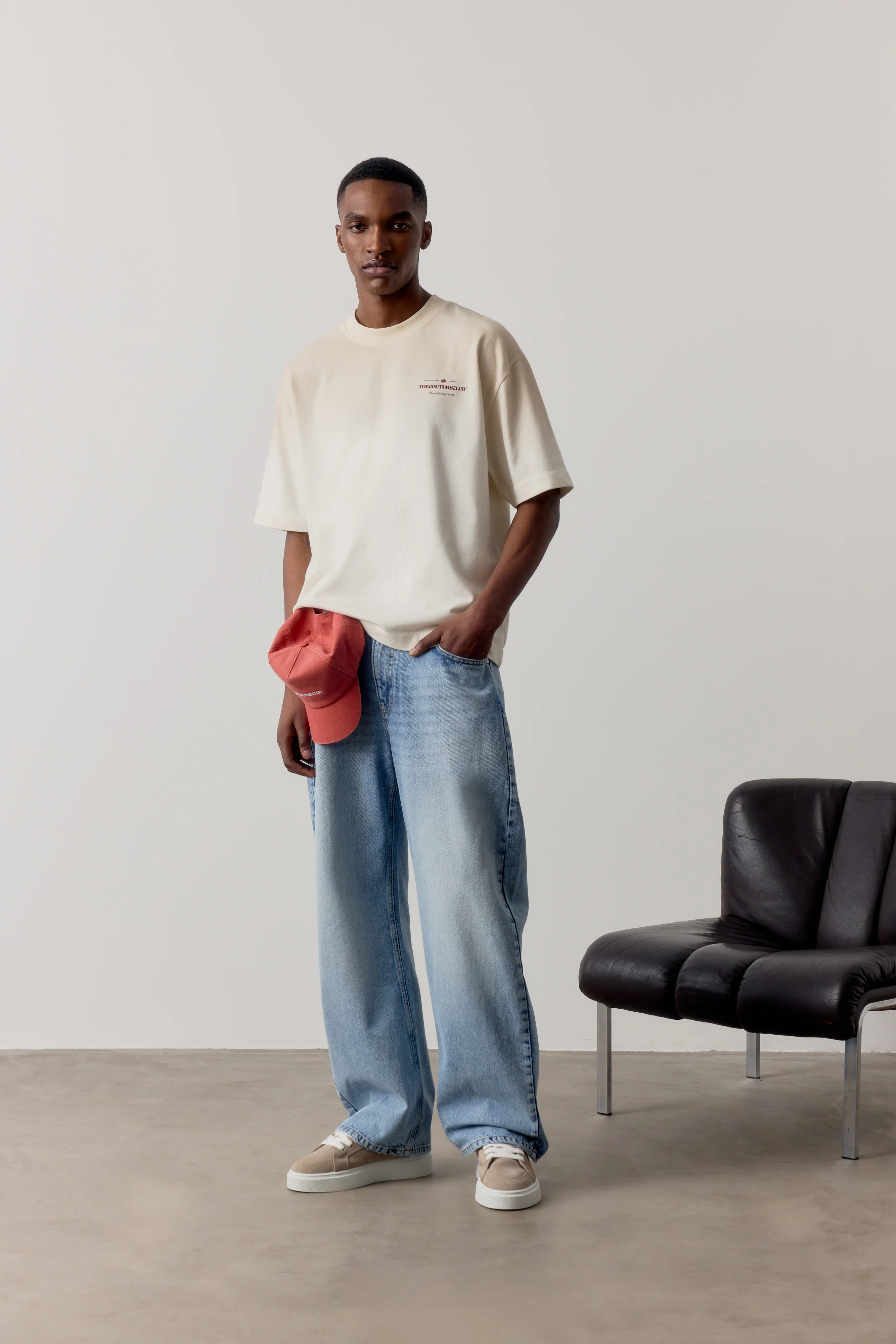 SPRAY WASH COPYRIGHT MULTI GRAPHIC T-SHIRT - OFF WHITE - Image 3