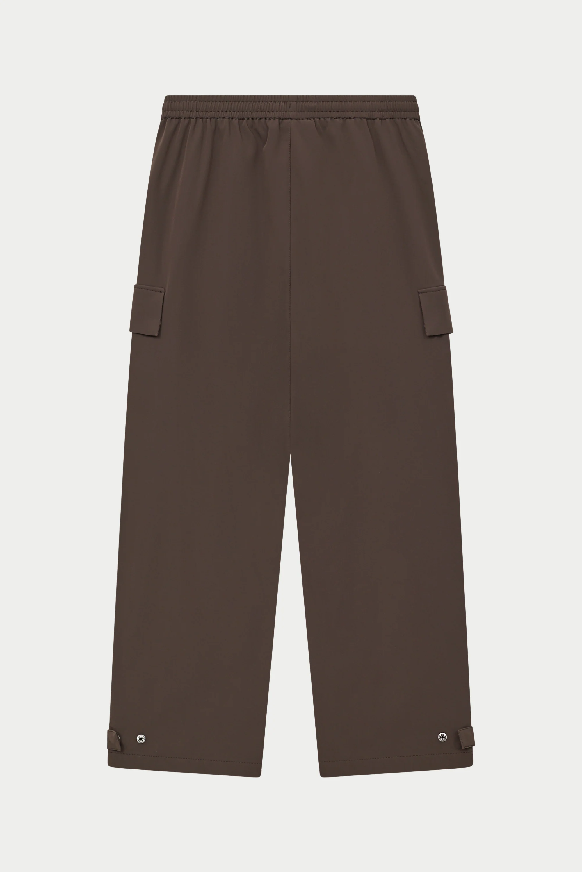 TECHNICAL WIDE LEG TROUSERS - BROWN - Image 7