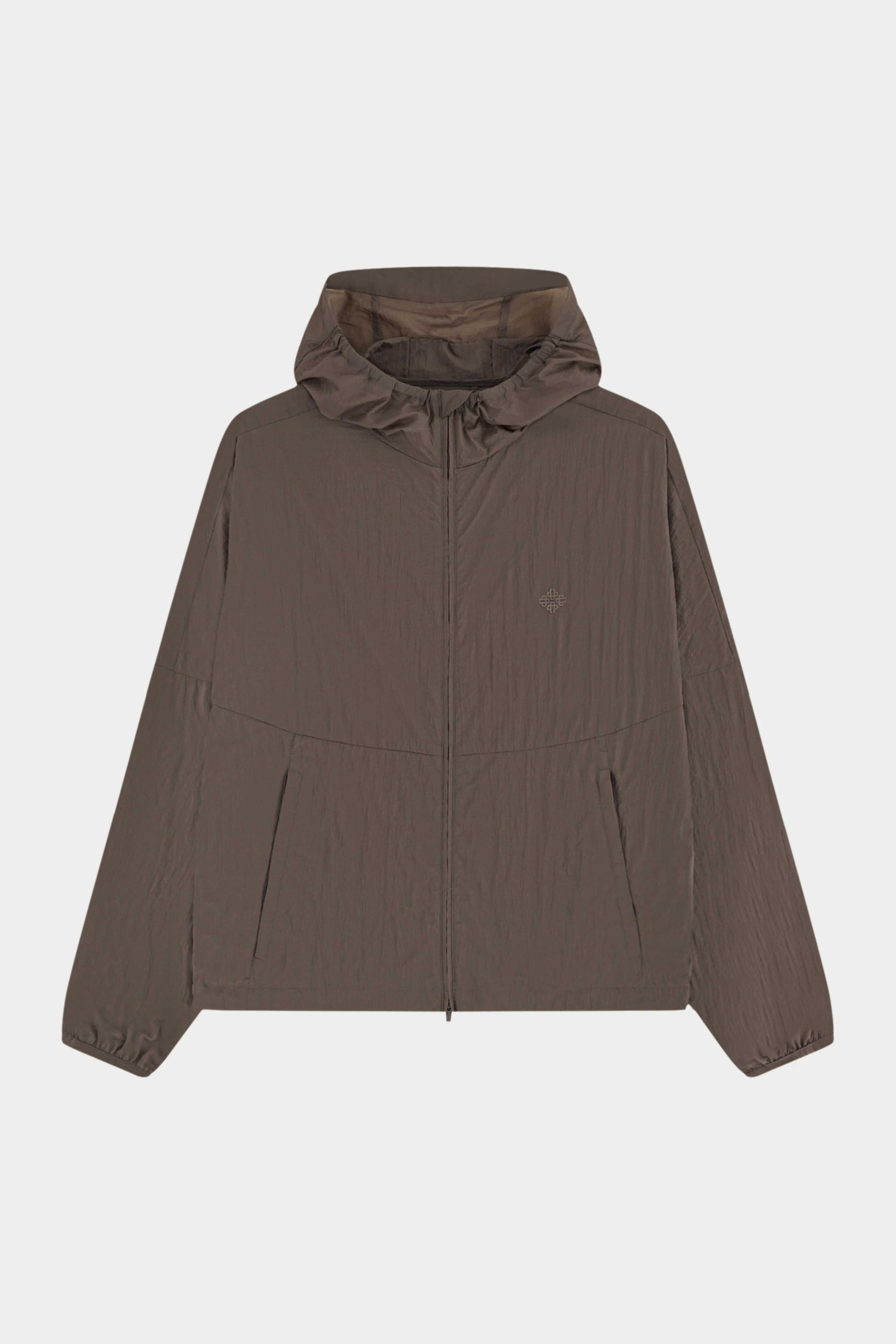 TRANSLUCENT WINDBREAKER - BROWN - Image 2