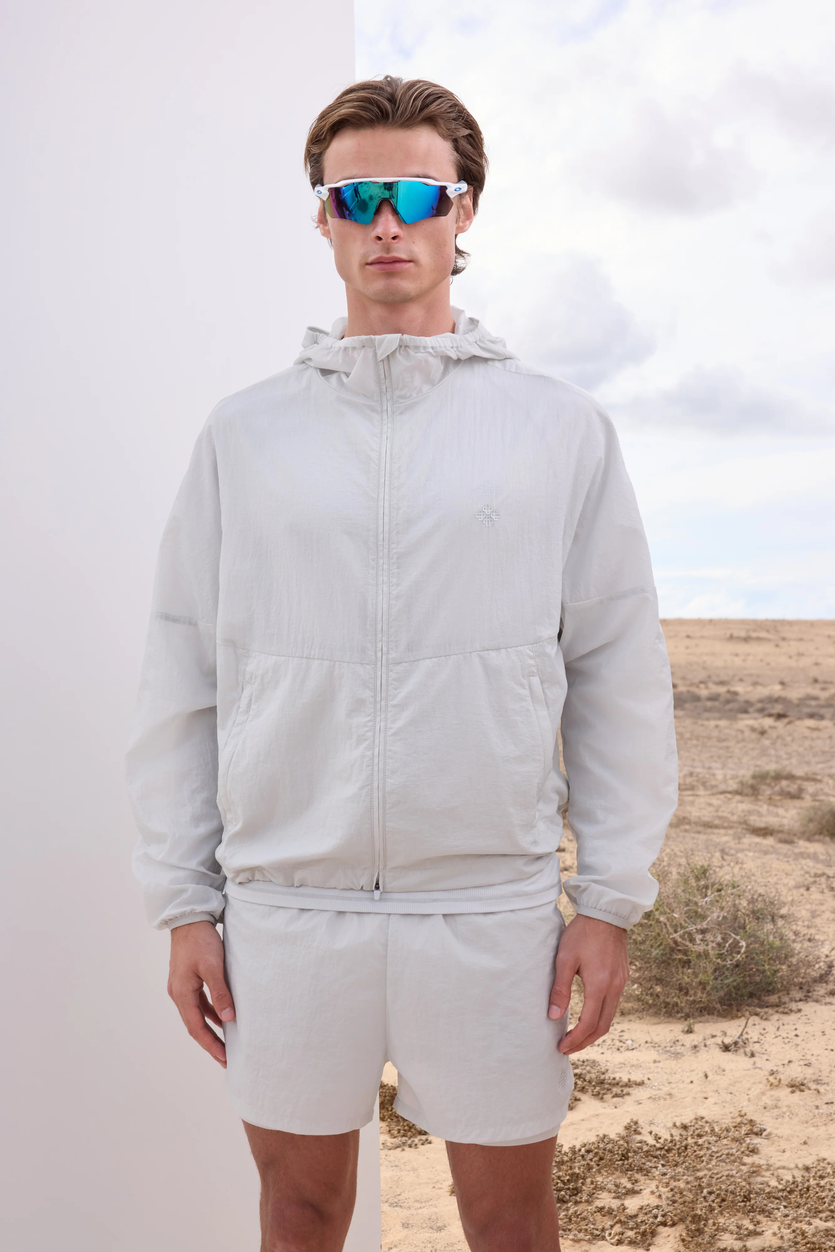 TRANSLUCENT WINDBREAKER - WHITE - Image 5