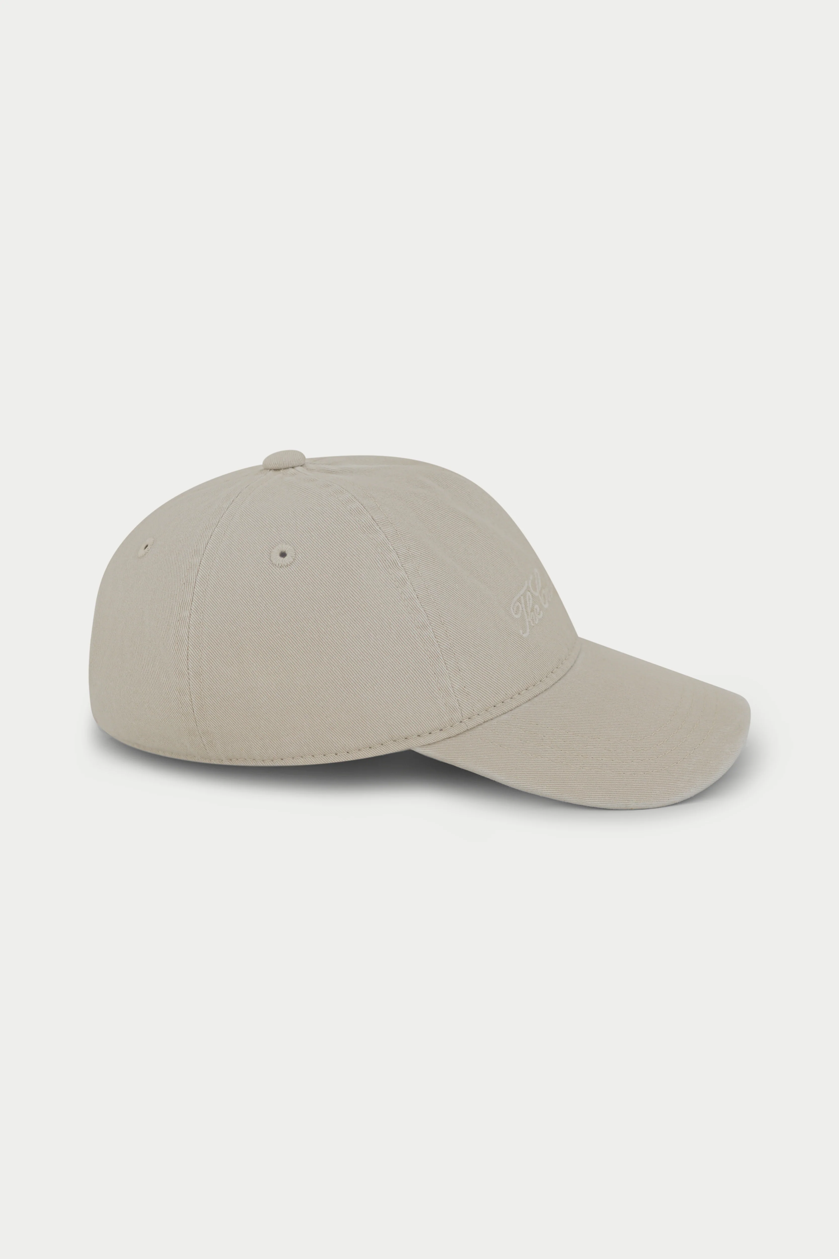 WASHED SCRIPT CAP - BONE - Image 4