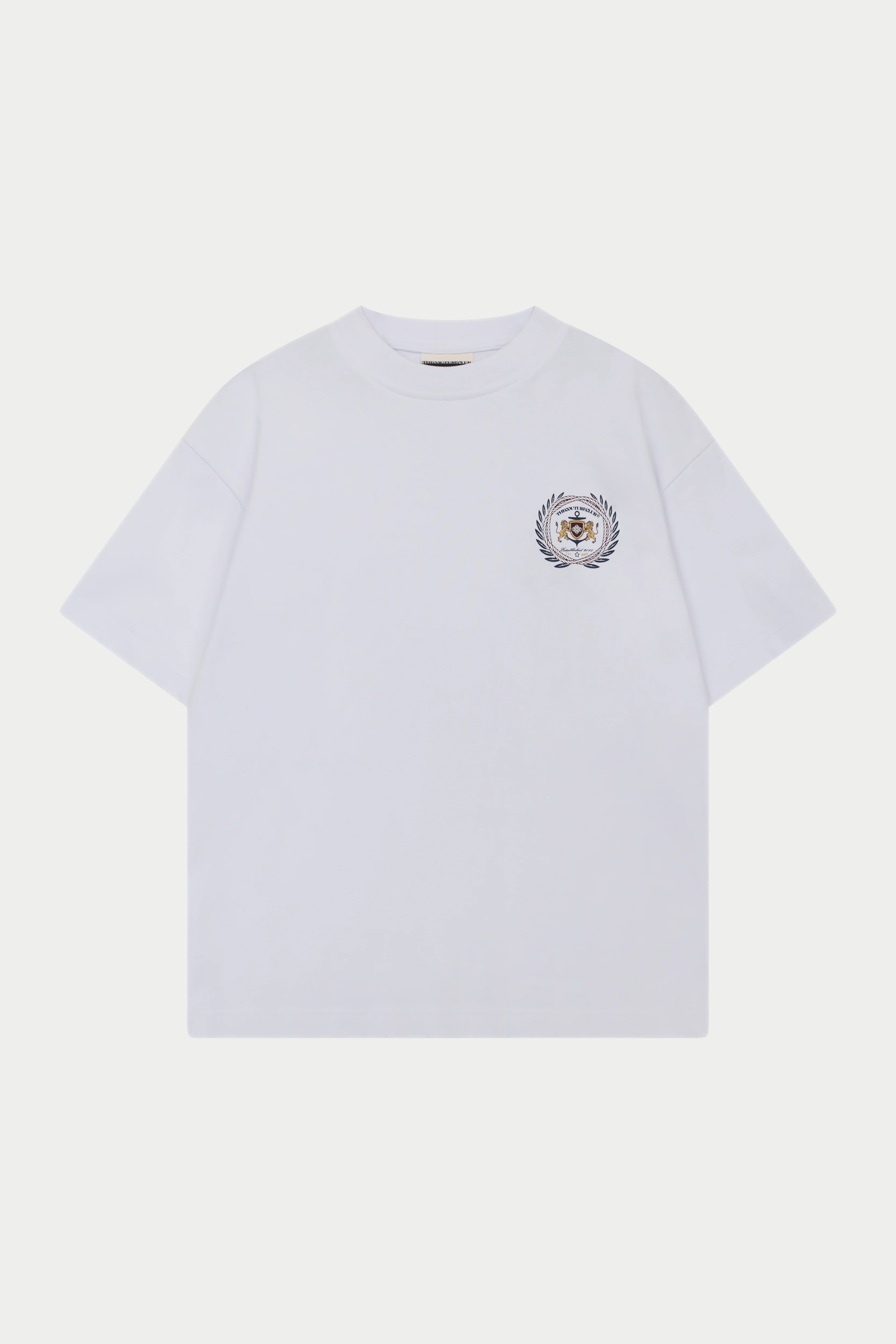 YACHT CLUB GRAPHIC T-SHIRT - WHITE - Image 12