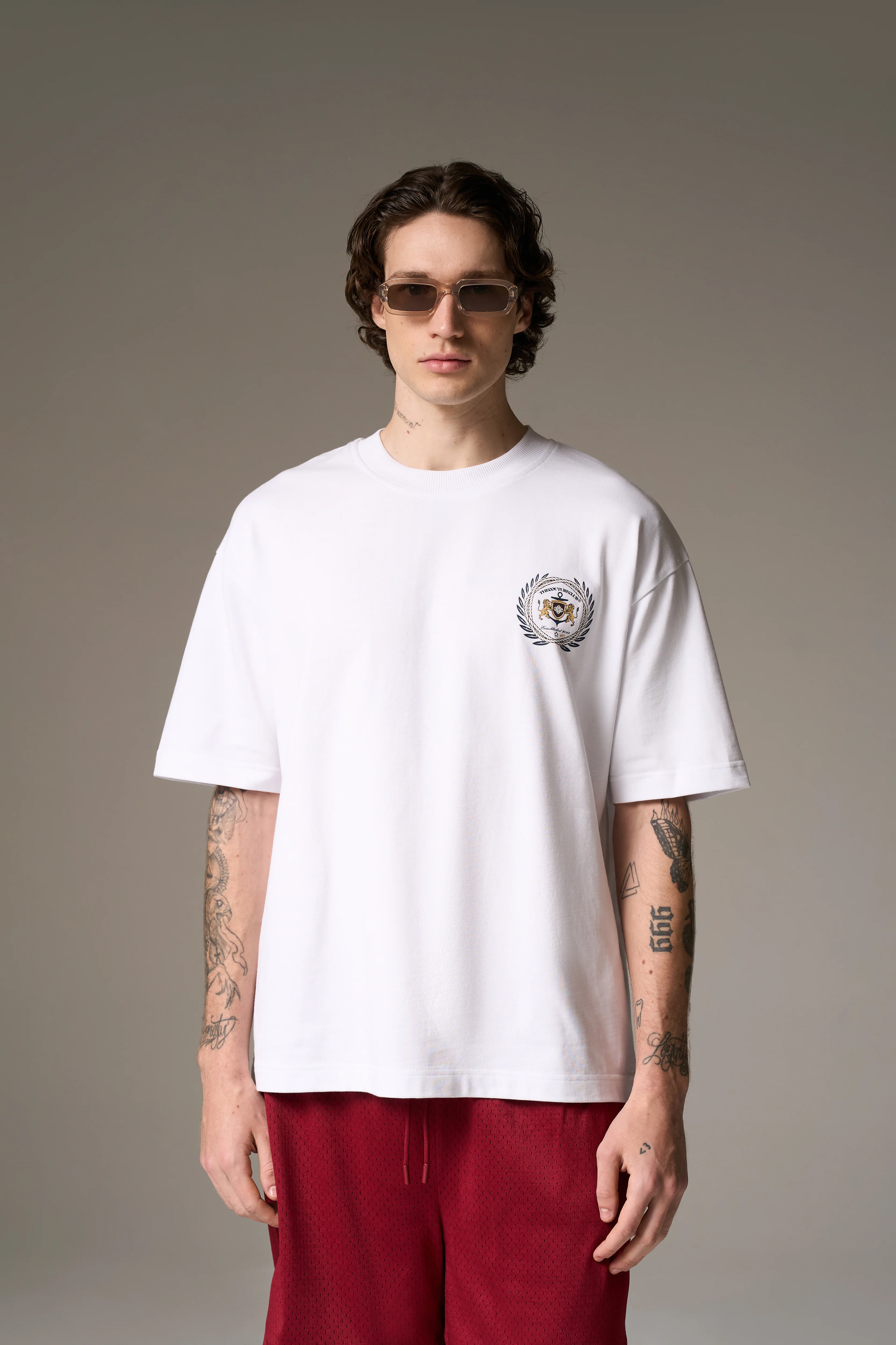 YACHT CLUB GRAPHIC T-SHIRT - WHITE - Image 4